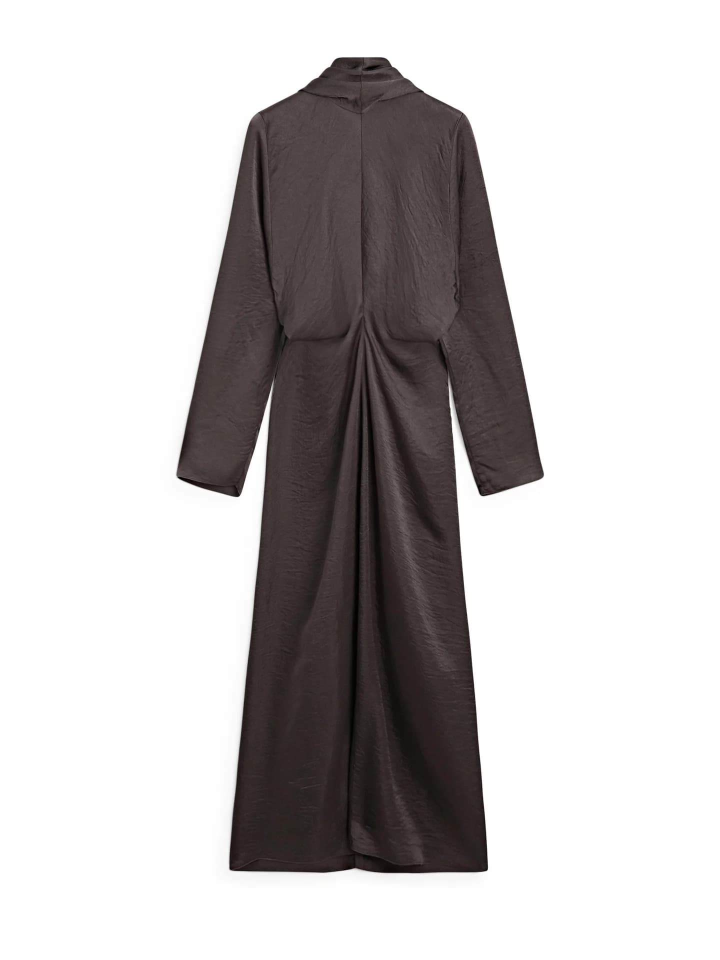 Длинное свободное платье на завязках − СТУДИЯ - фото 4