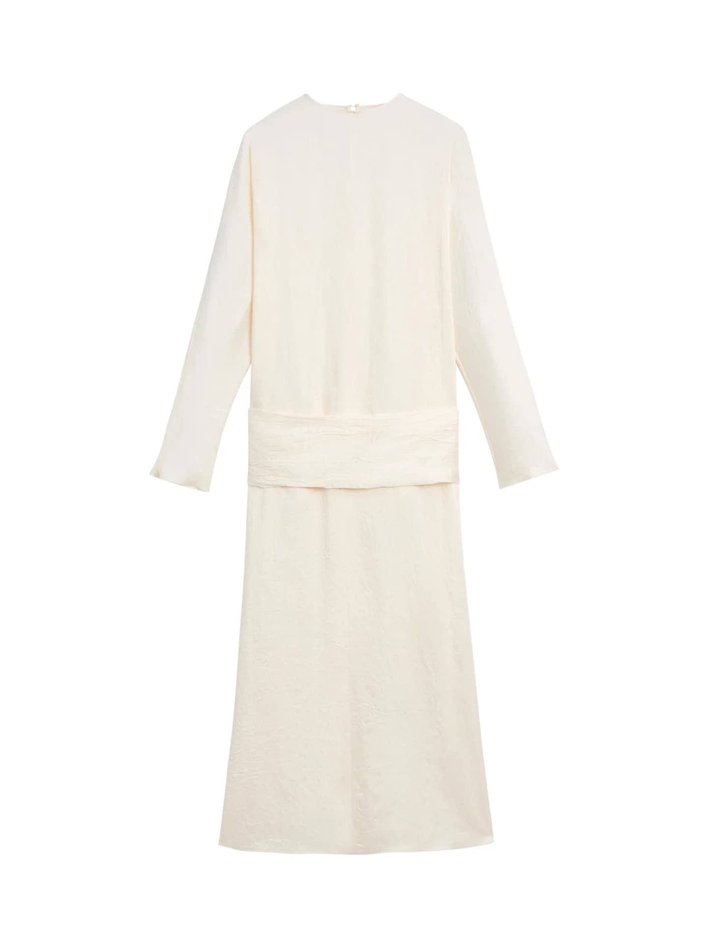 Платье миди с корсетным поясом − STUDIO