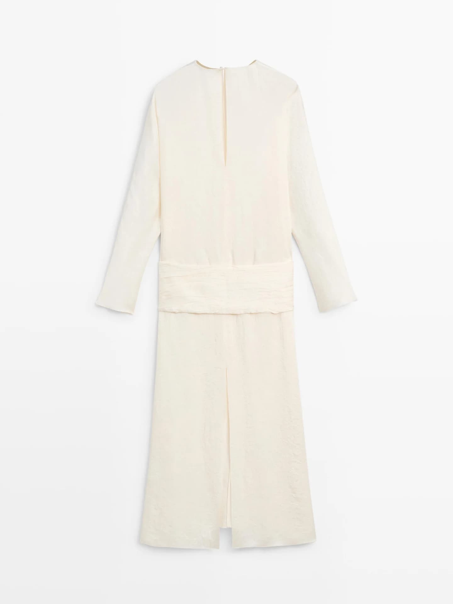 Платье миди с корсетным поясом − STUDIO - фото 6