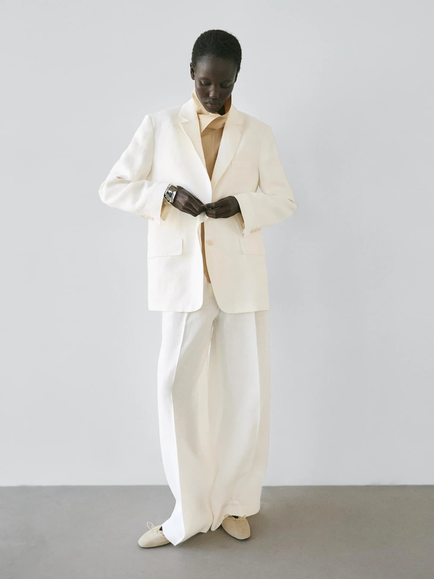 Льняной пиджак - фото 5