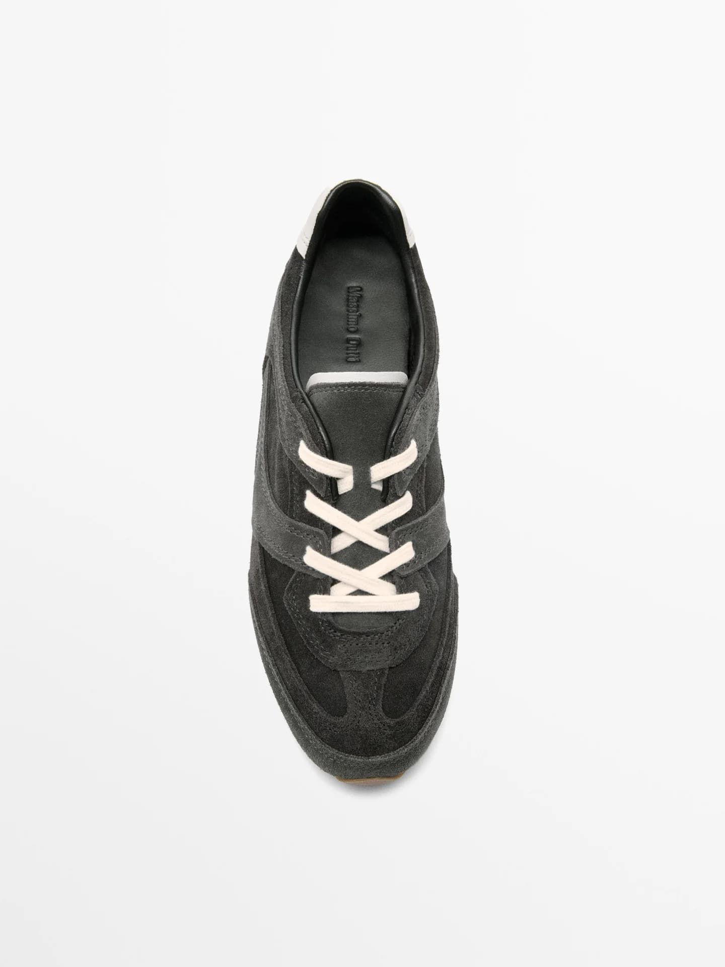 Кожаная спортивная обувь из комбинированных материалов. - фото 2