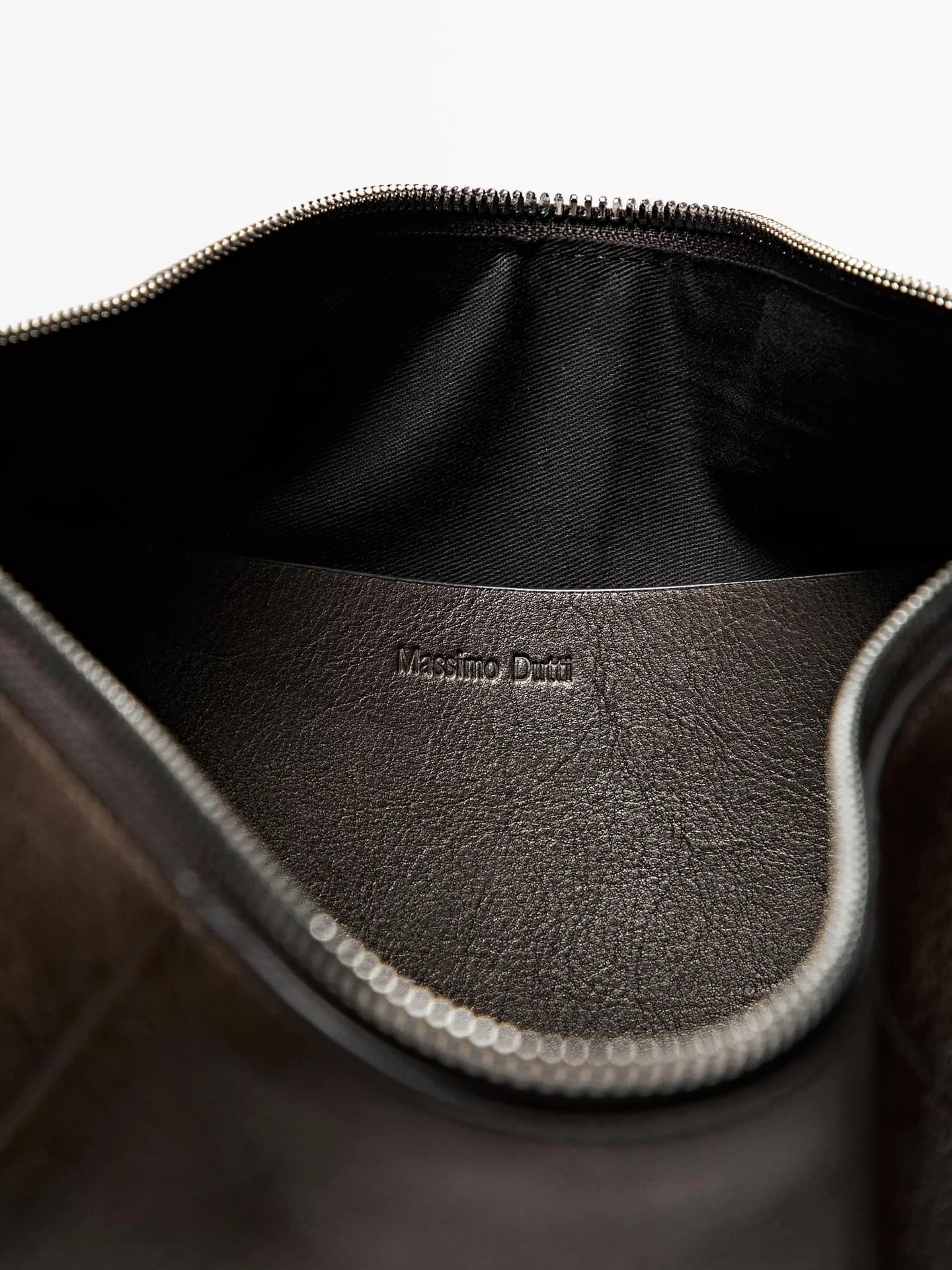 Маленькая сумка из кожи наппа