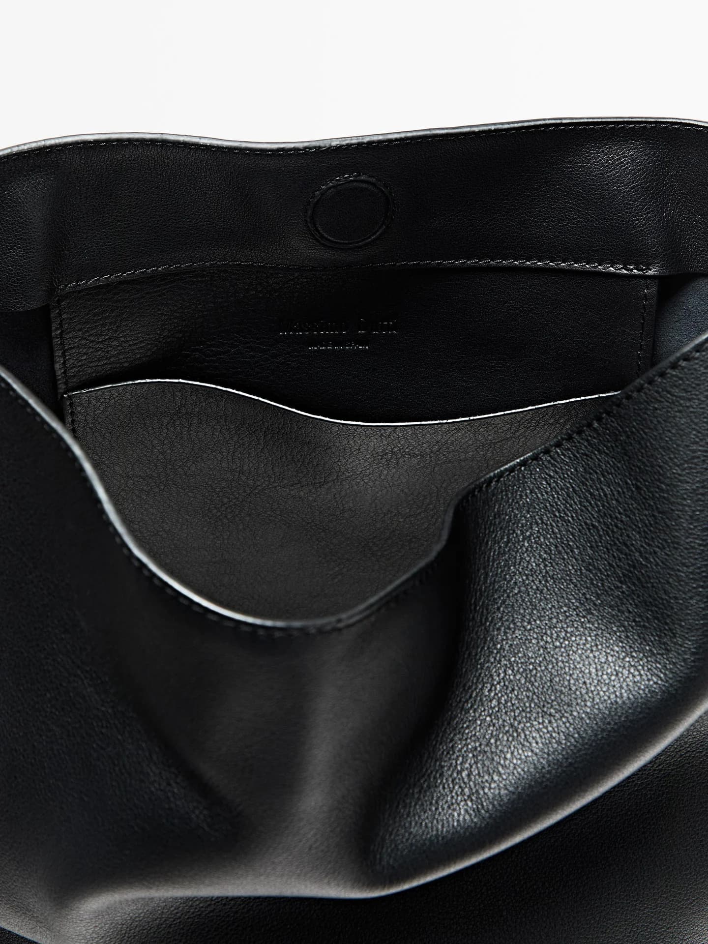 Сумка из кожи наппа - фото 3