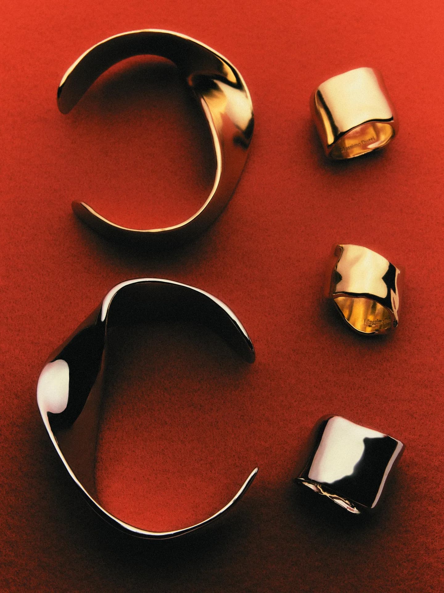 Широкий браслет с текстурой - фото 10