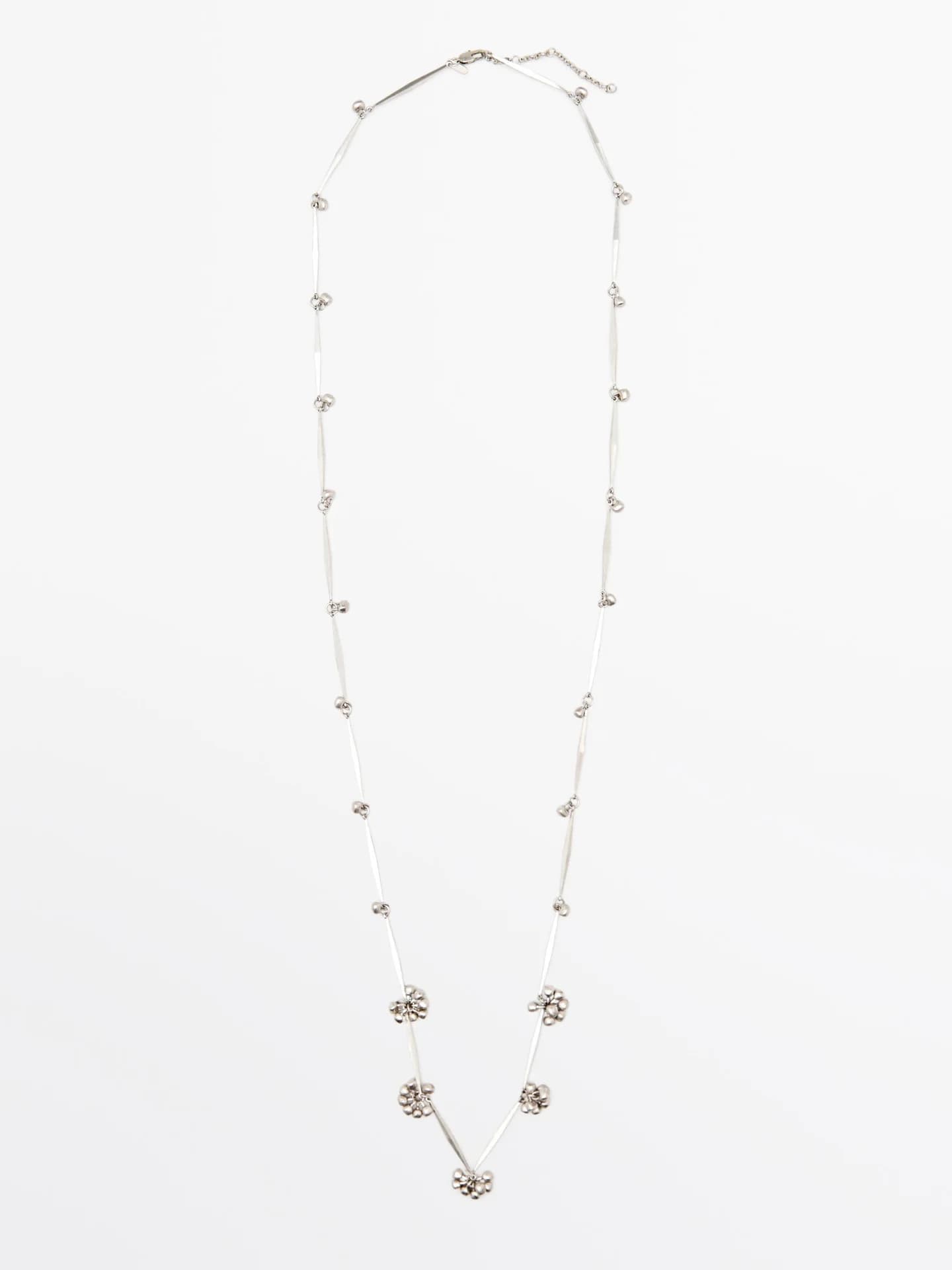 Металлическое колье с цепочкой - фото 3