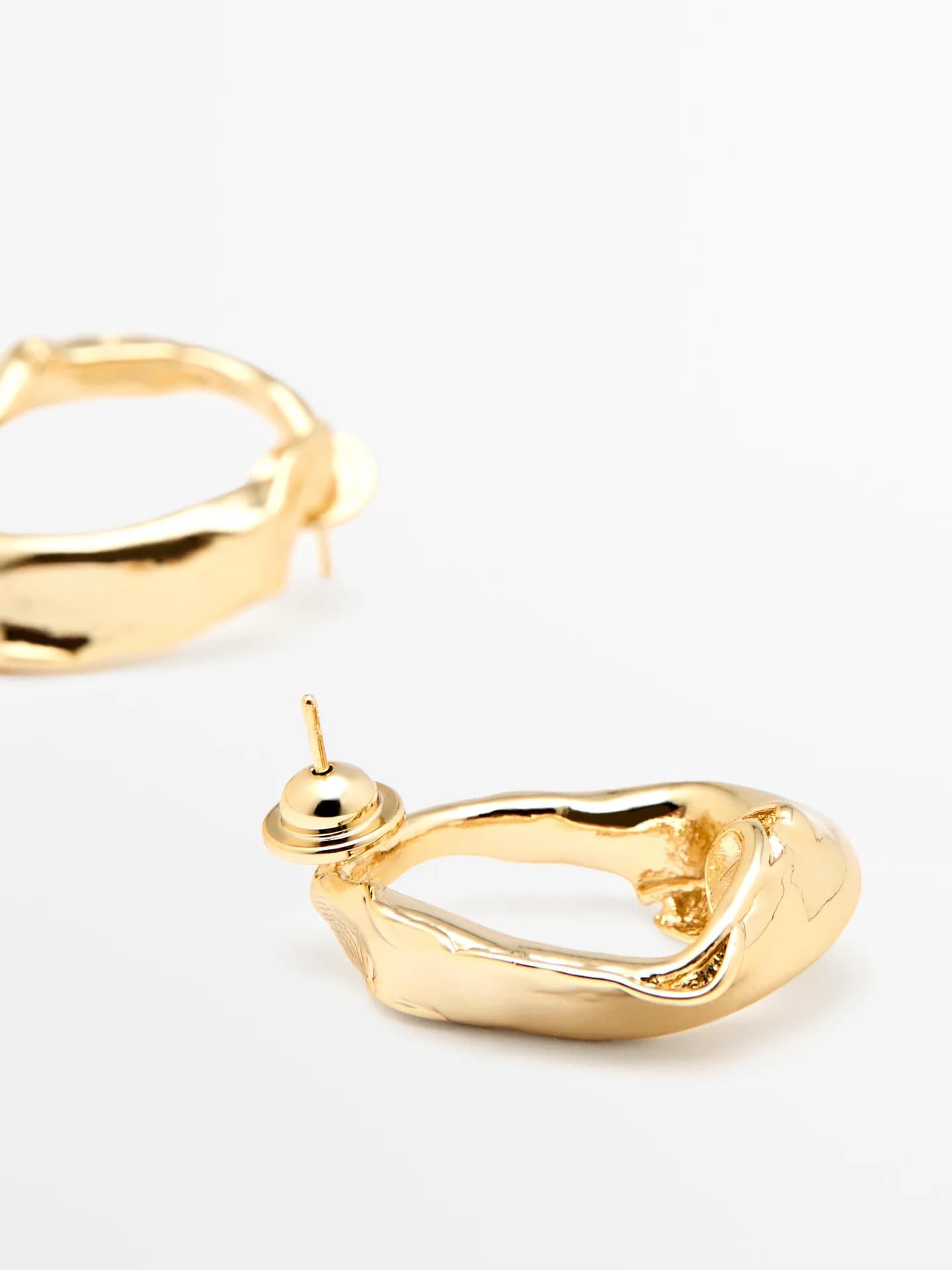 Серьги неправильной формы. - фото 6