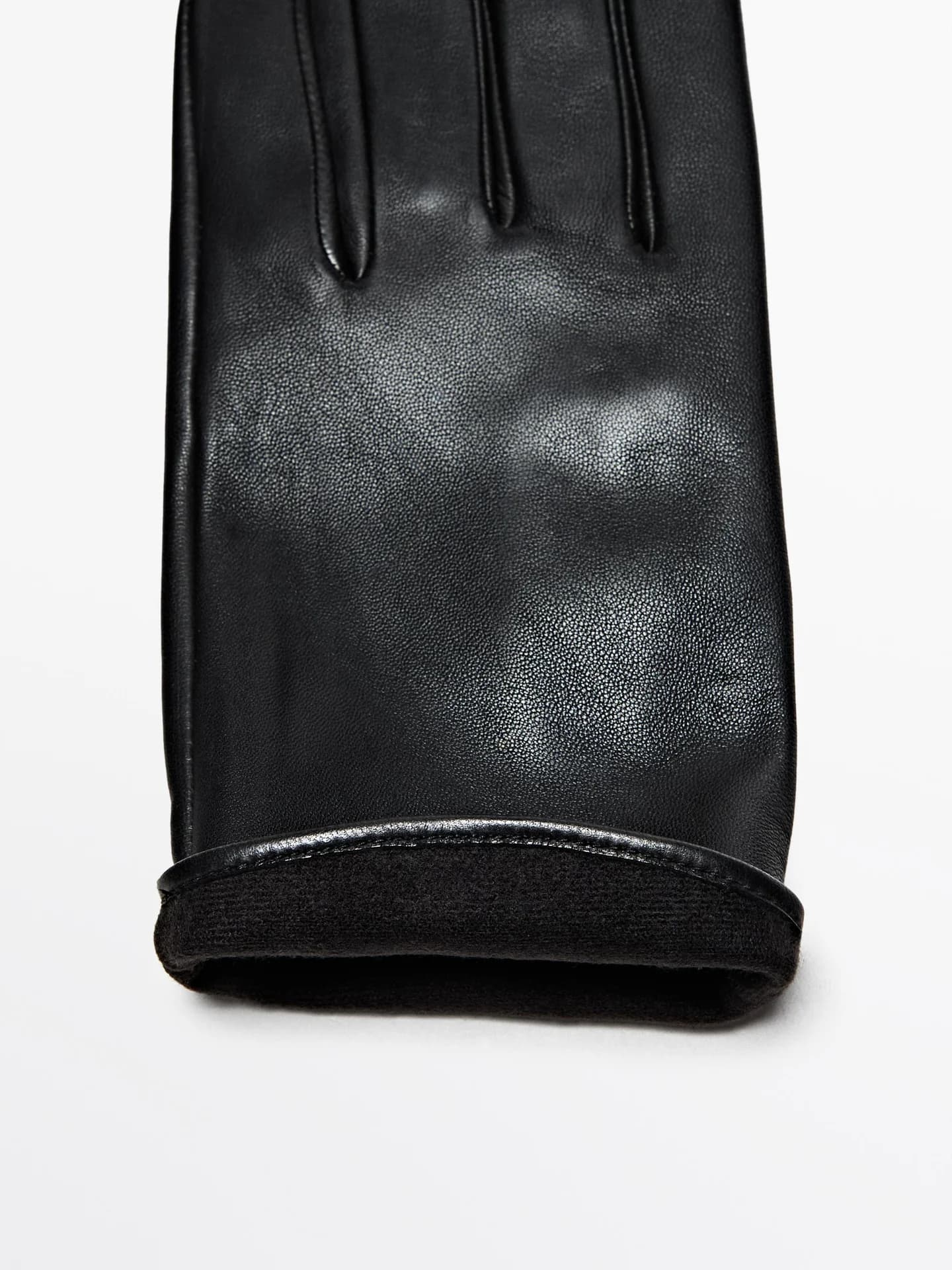 Перчатки из кожи наппа - фото 6