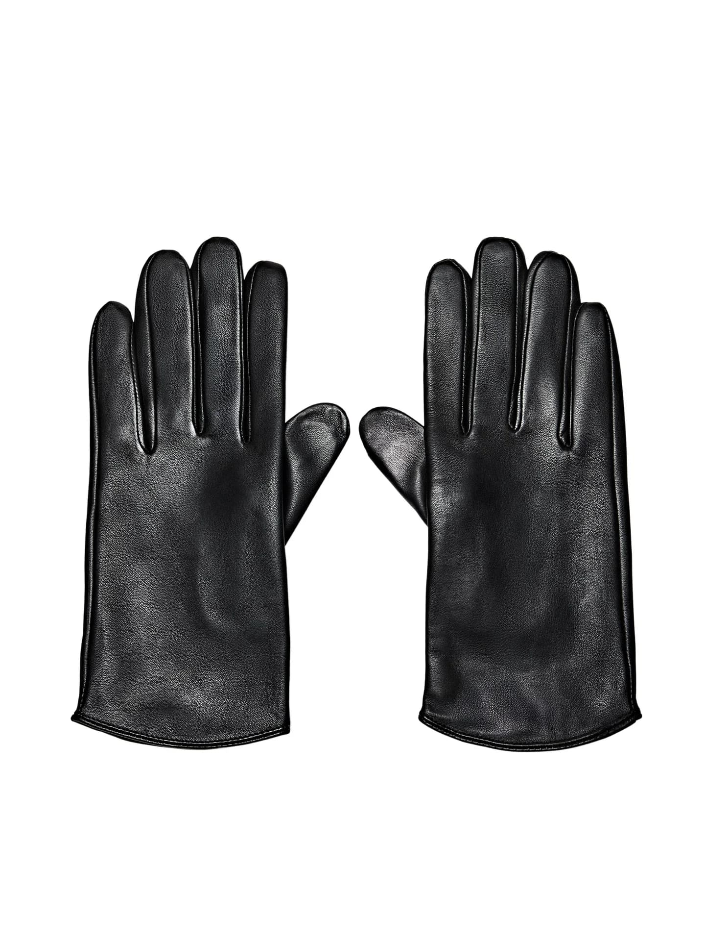 Перчатки из кожи наппа - фото 9