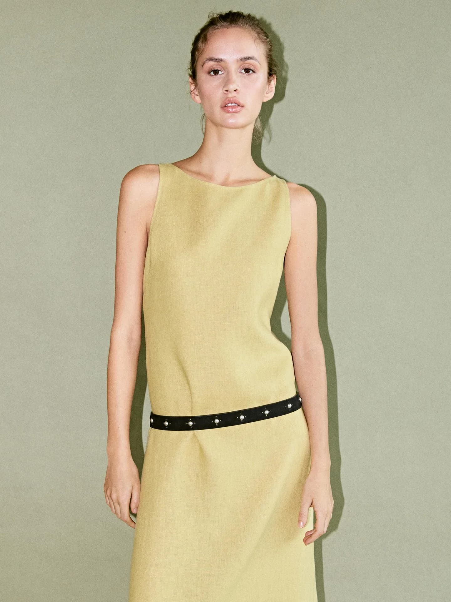 Ажурный пояс с заклепками - фото 9