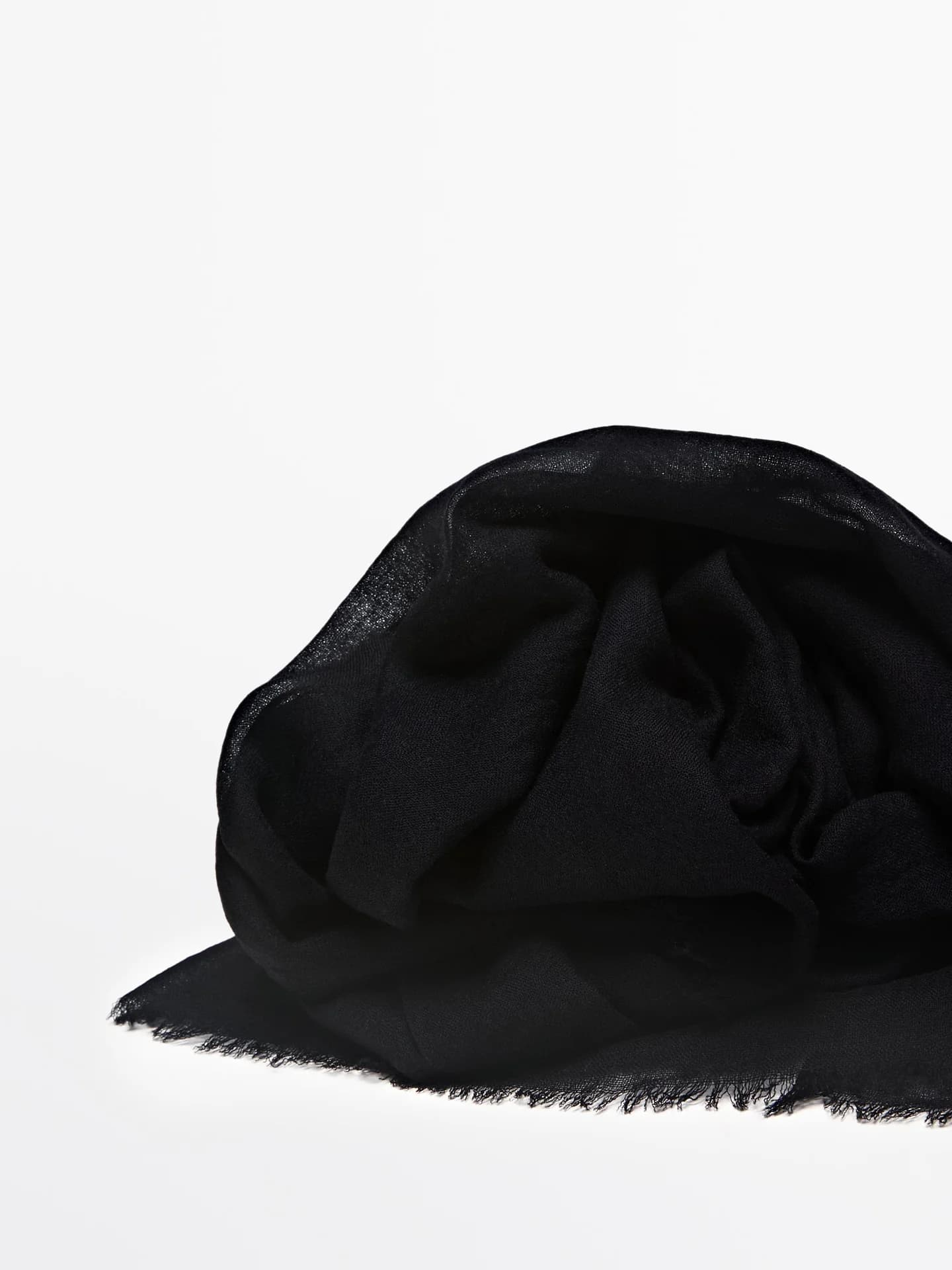 Легкий шарф из 100% шерсти. - фото 22