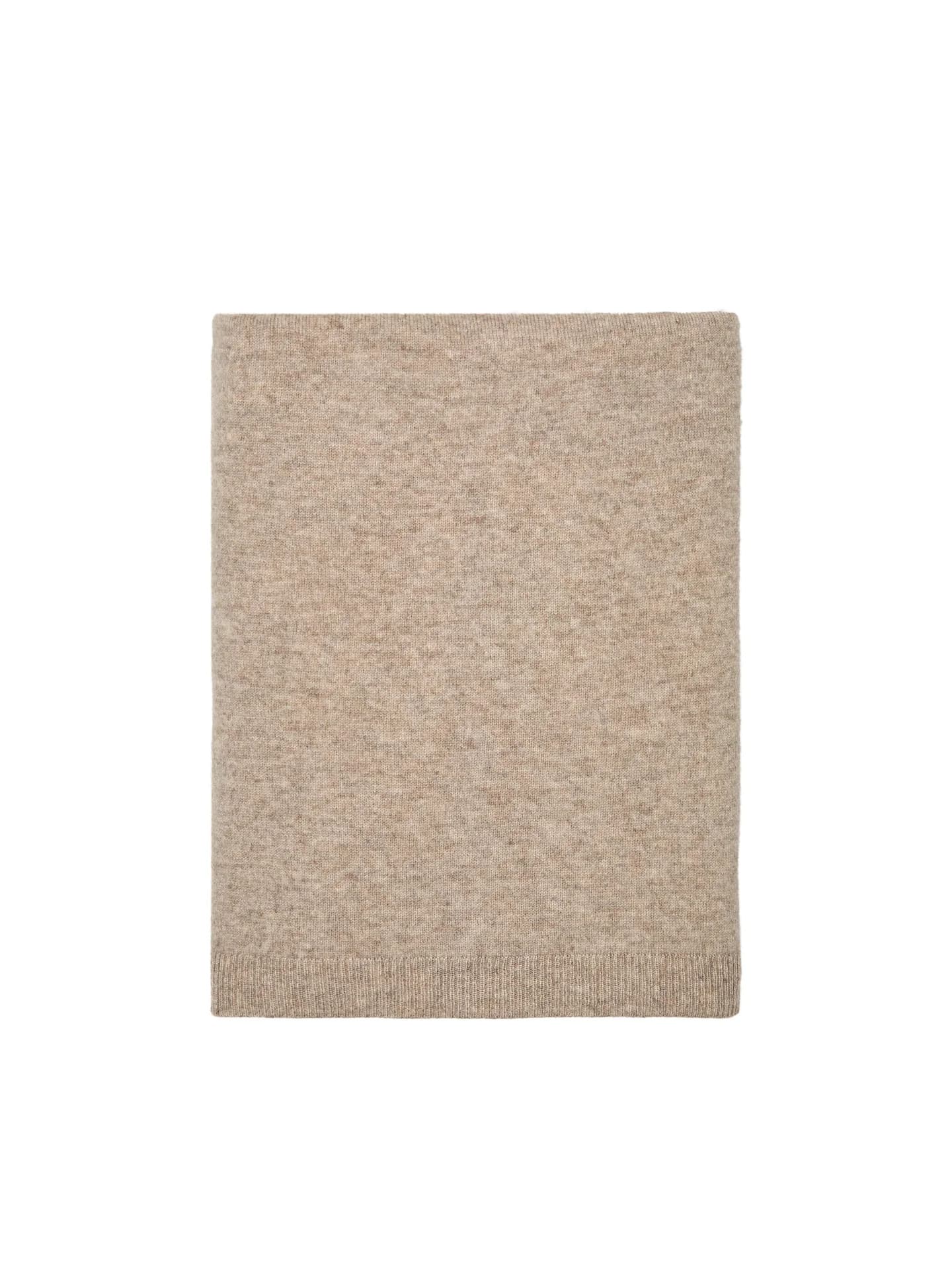 Тонкий шарф из смесовой шерсти. - фото 7