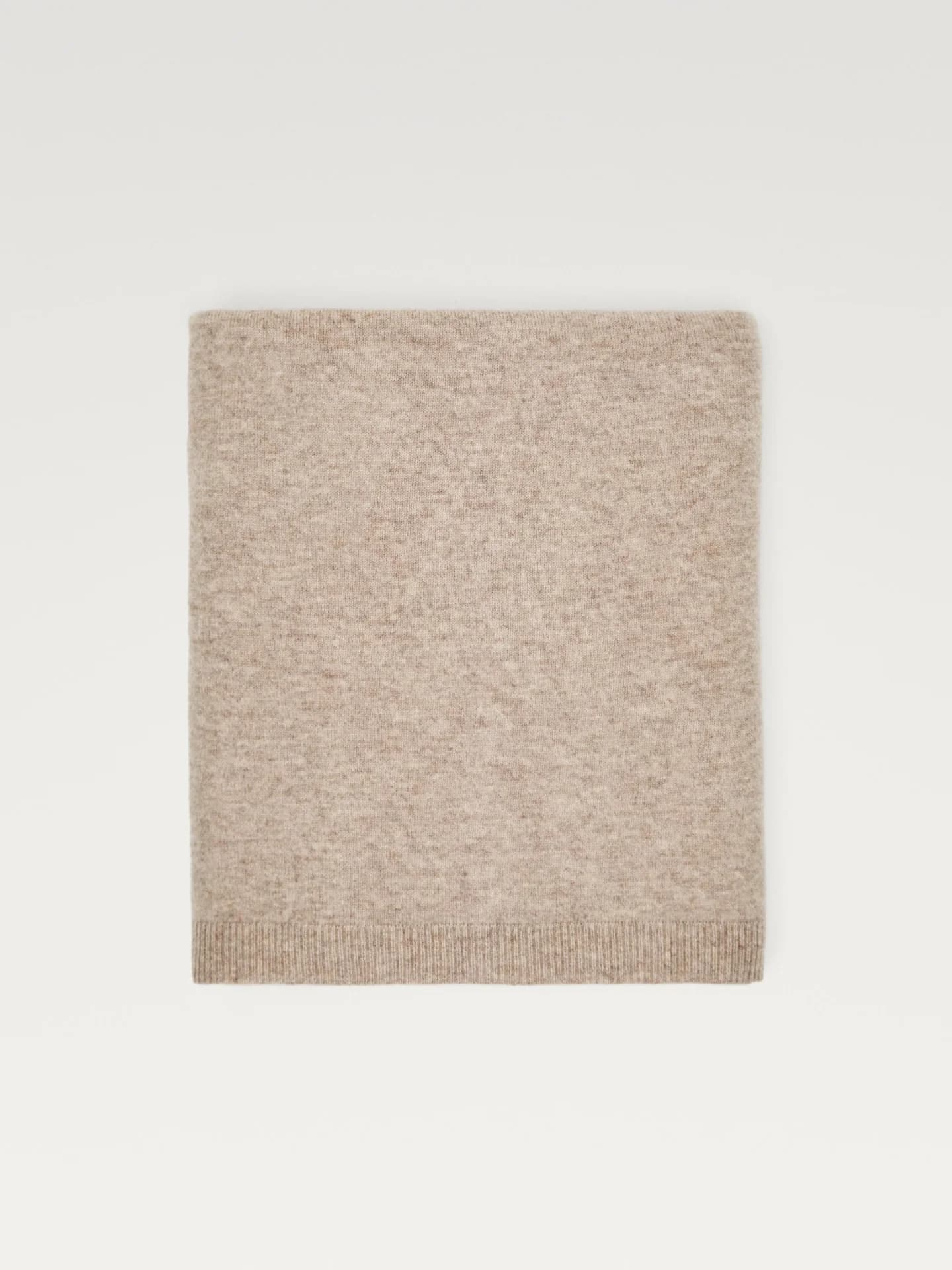 Тонкий шарф из смесовой шерсти. - фото 8