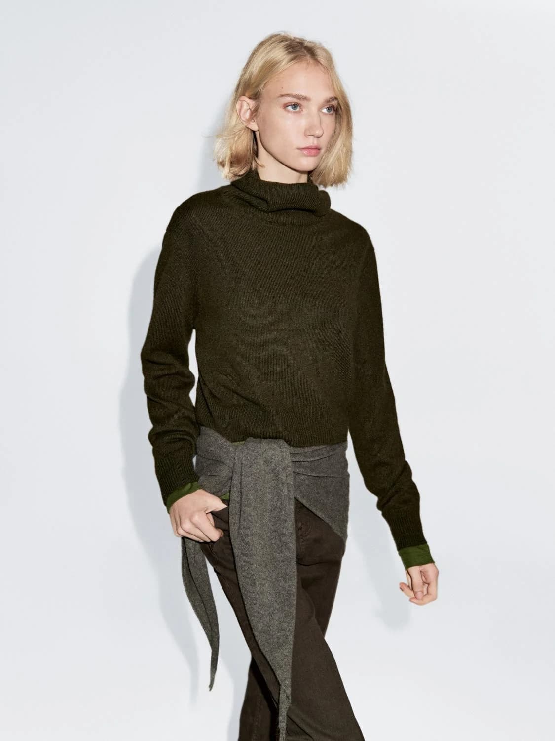 Бандана из 100% кашемира. - фото 10