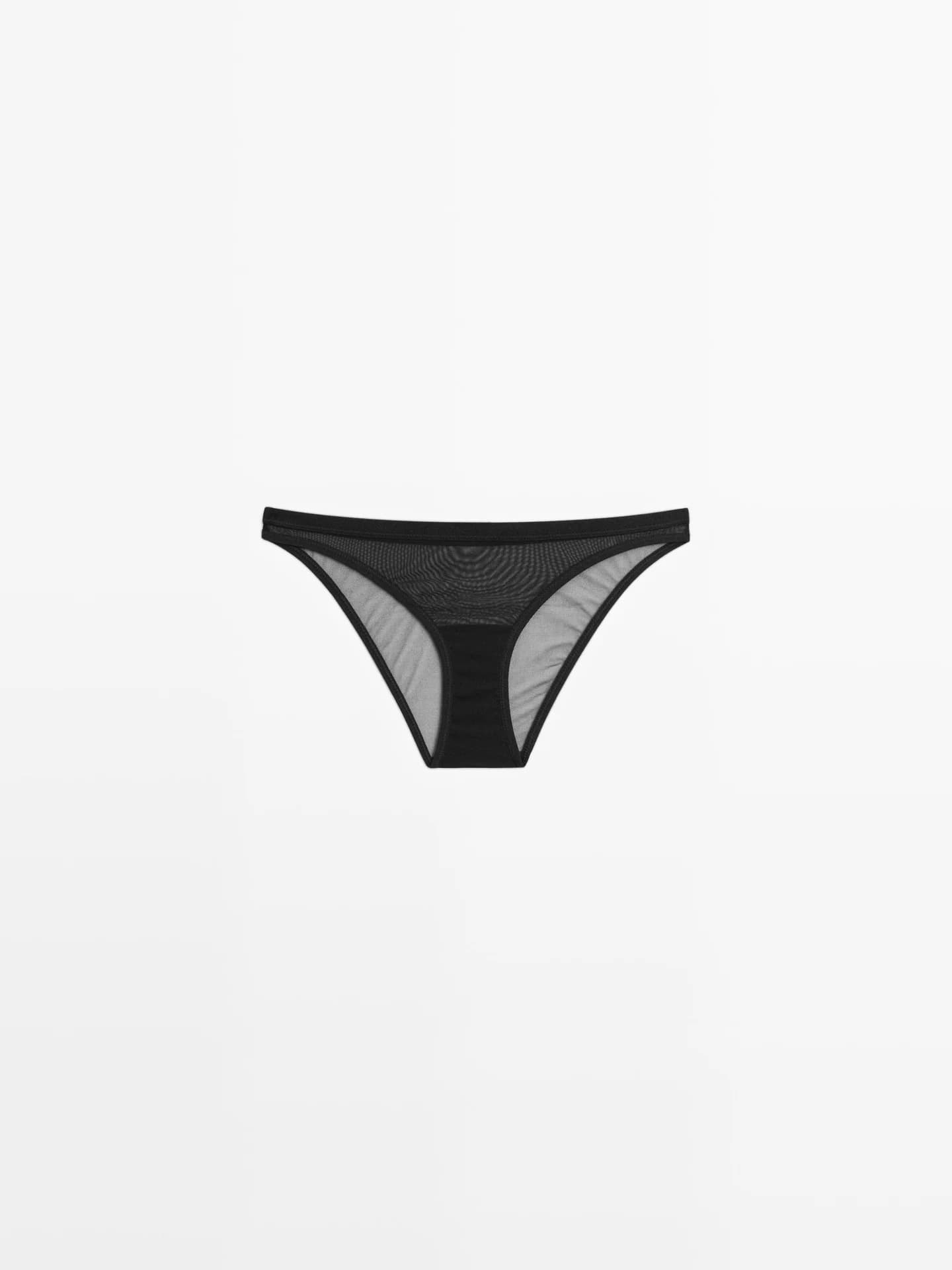 Прозрачные трусики из сетки - фото 9