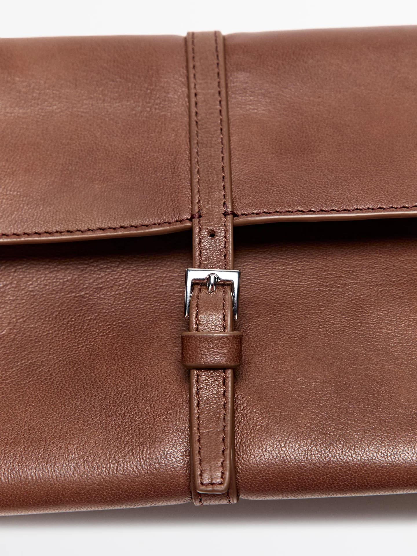 Чехол для технологических аксессуаров из кожи наппа. - фото 6