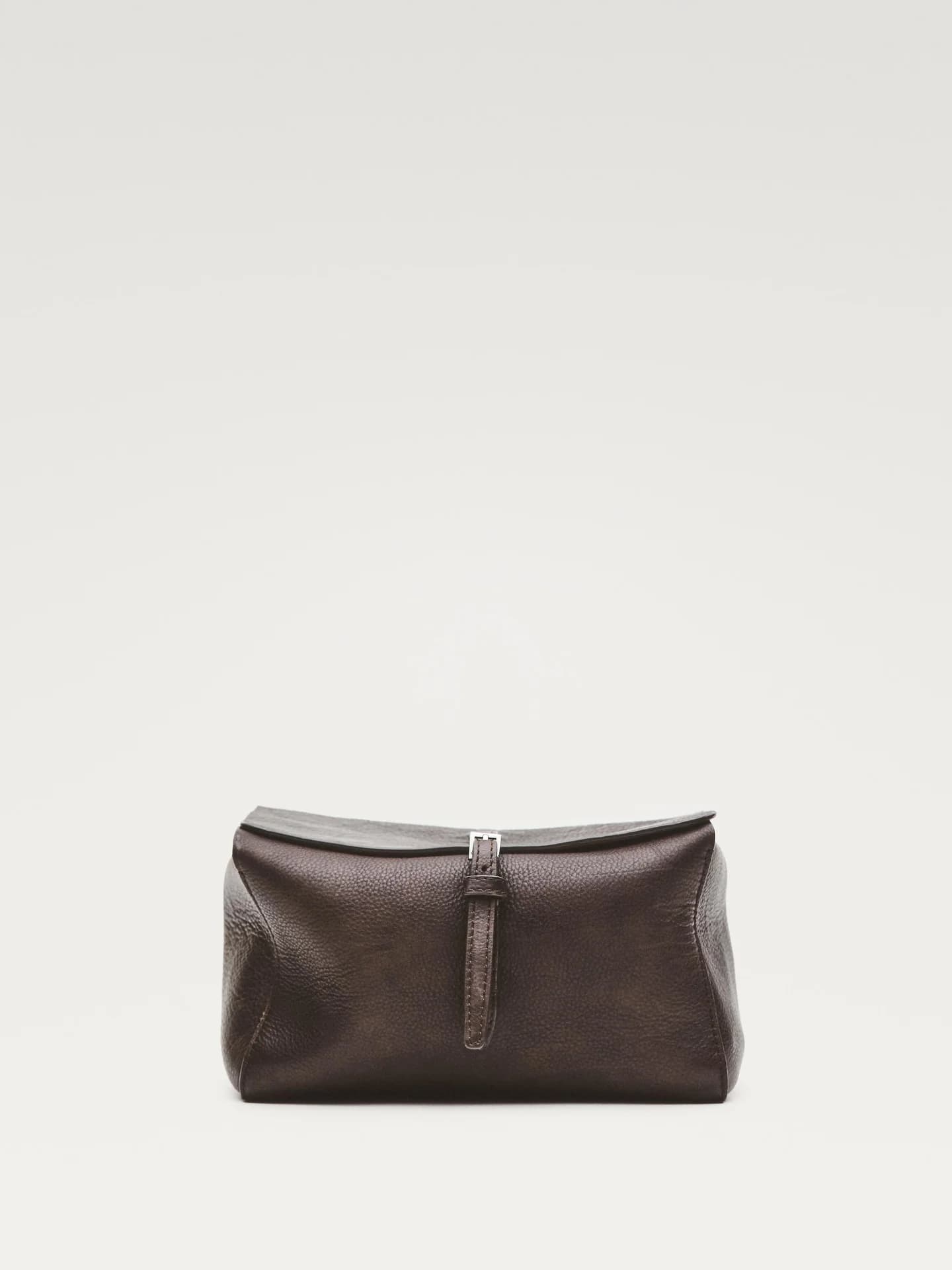 Дорожная косметичка из кожи наппа - фото 4