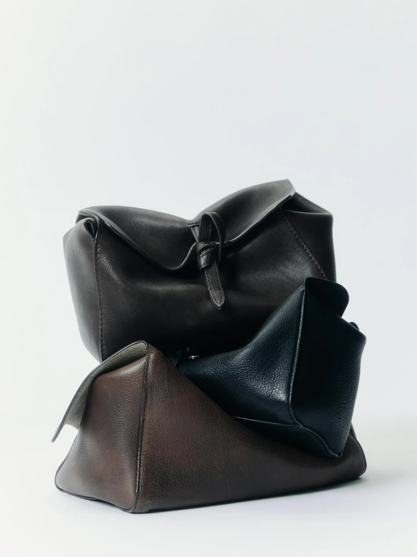 Дорожная косметичка из кожи наппа - фото 10