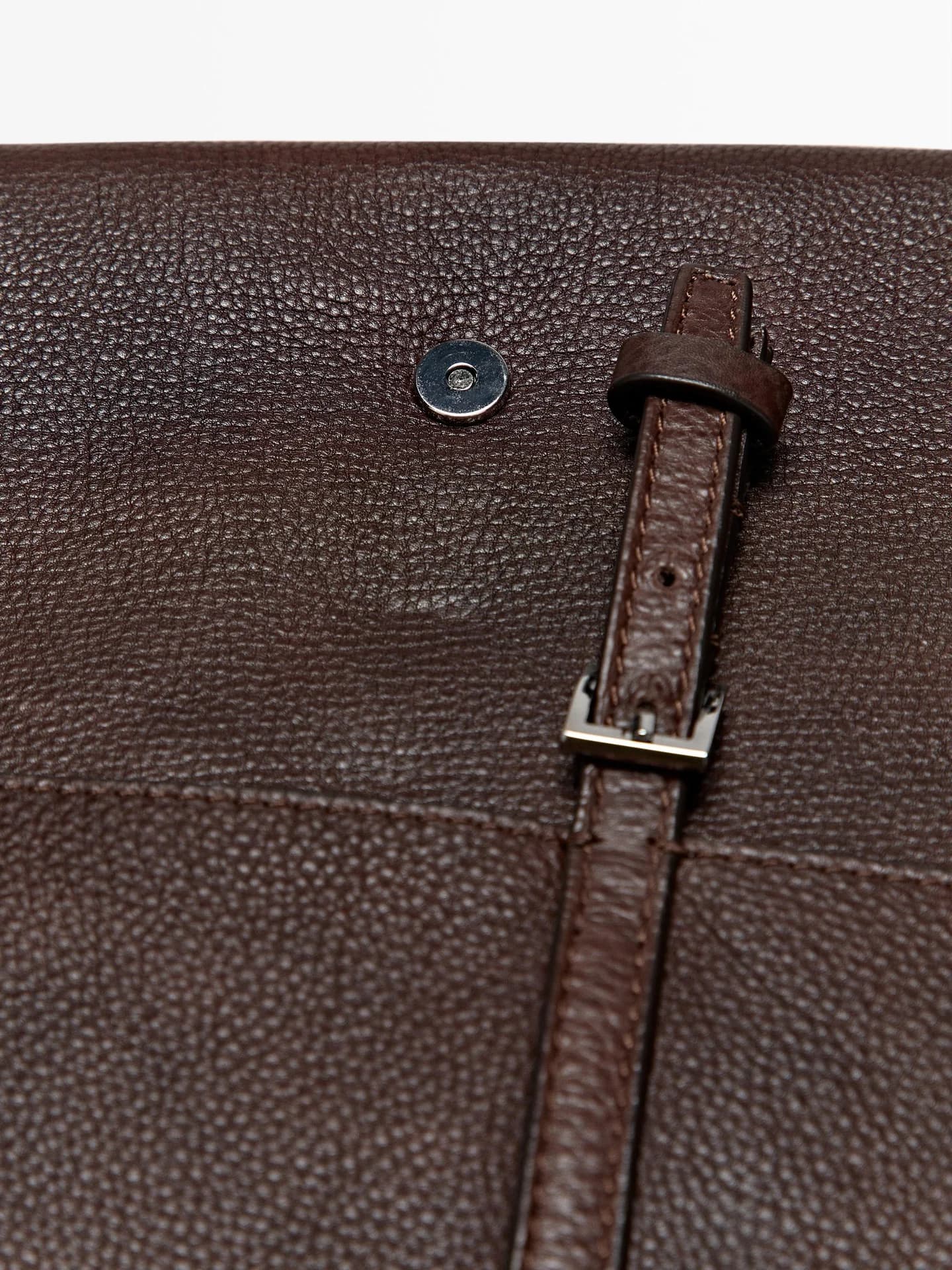 Чехол для ноутбука из кожи наппа - фото 9