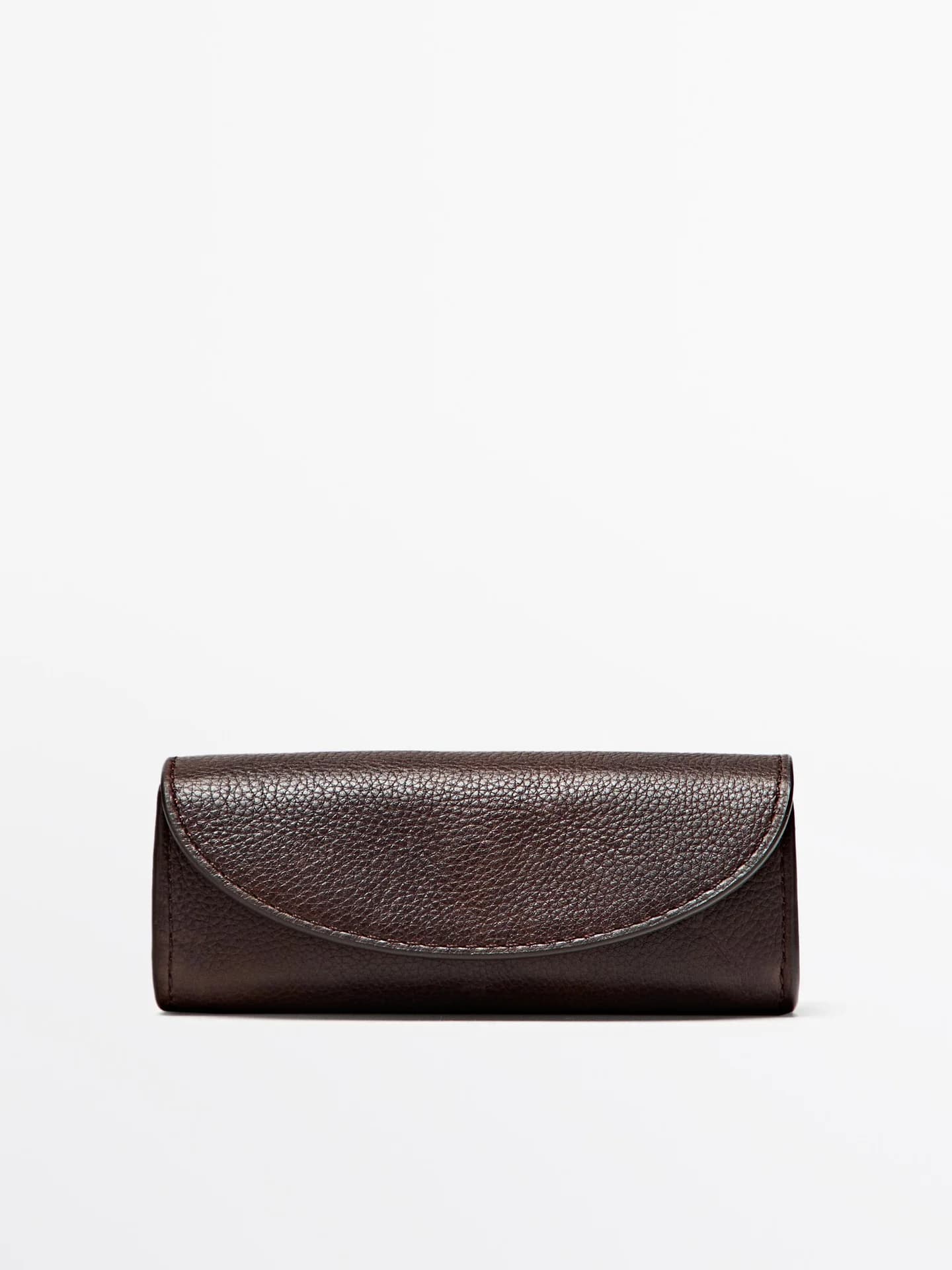 Чехол из кожи наппа в стиле коробочки для колец. - фото 8