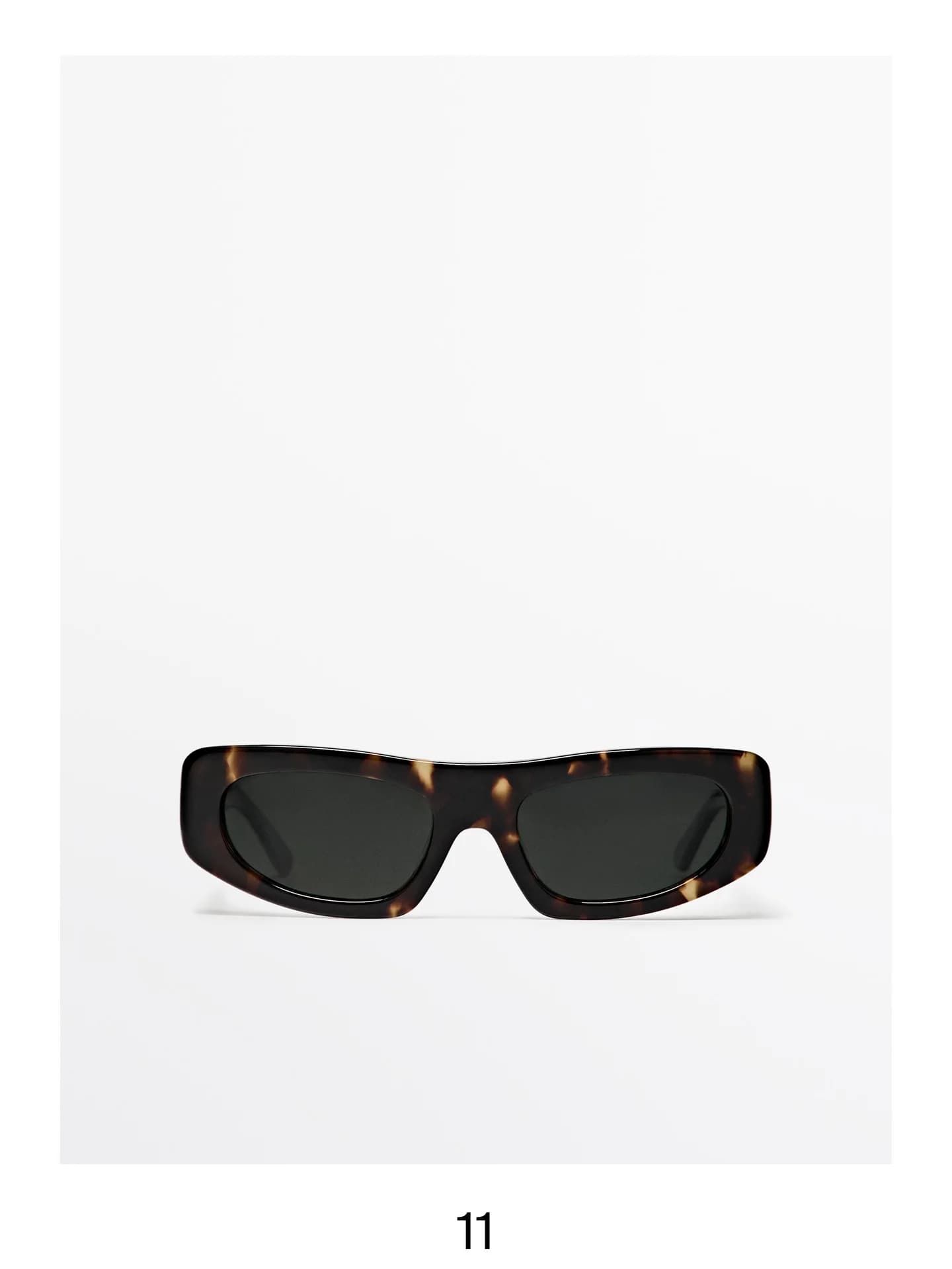 Прямоугольные солнцезащитные очки - фото 10