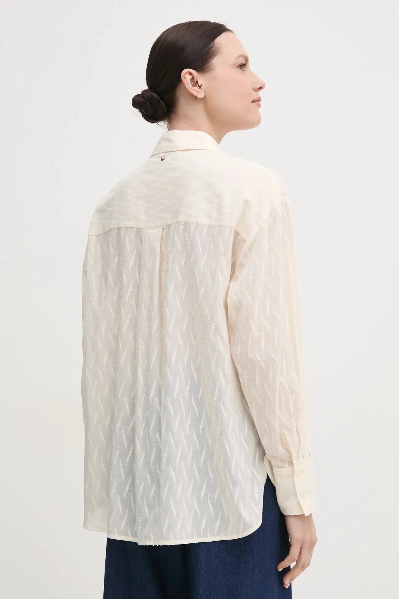 Хлопковая рубашка - фото 3