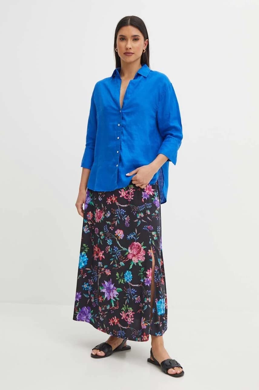 Льняная рубашка - фото 2