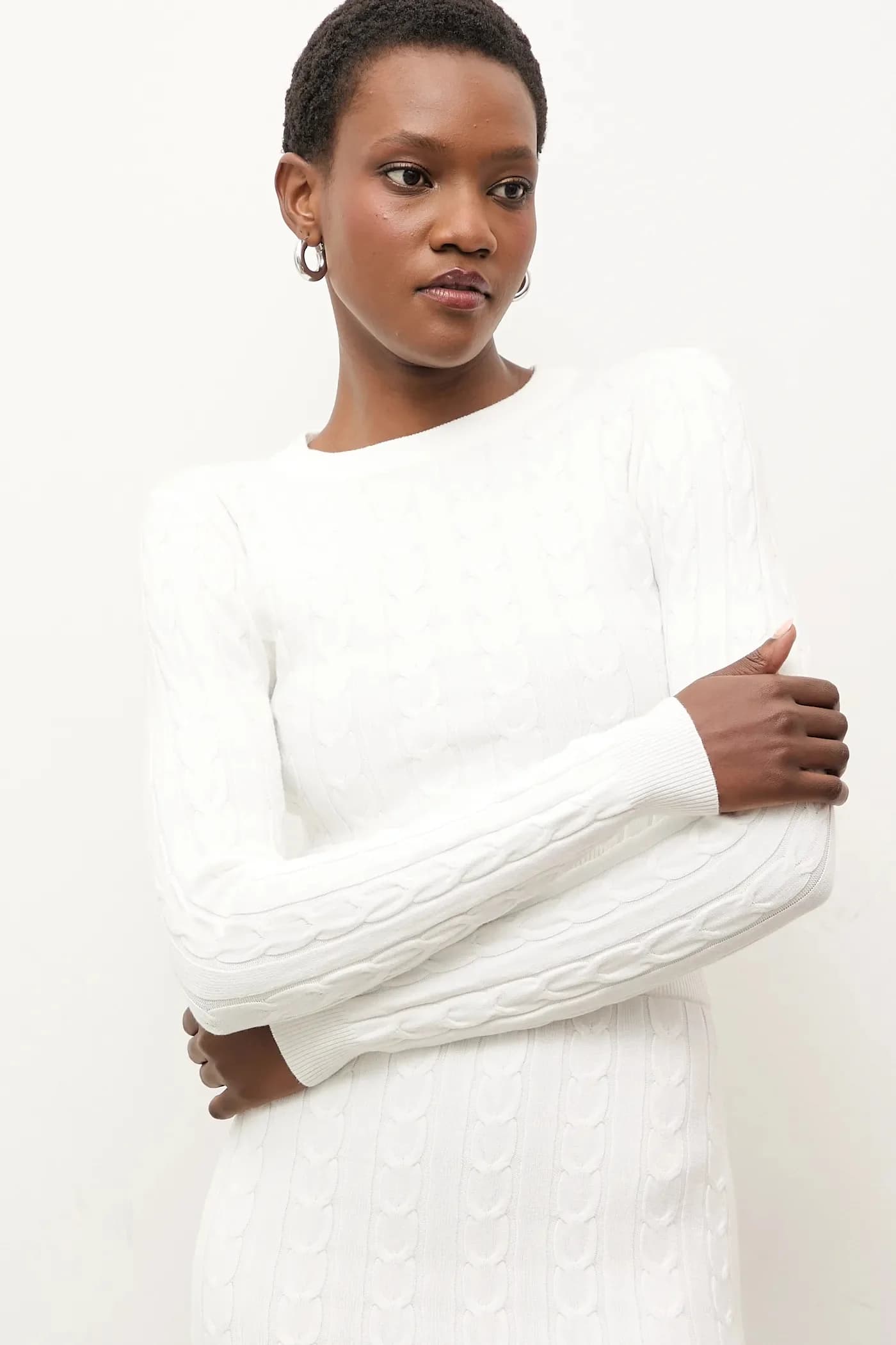 Свитер и юбка - фото 6