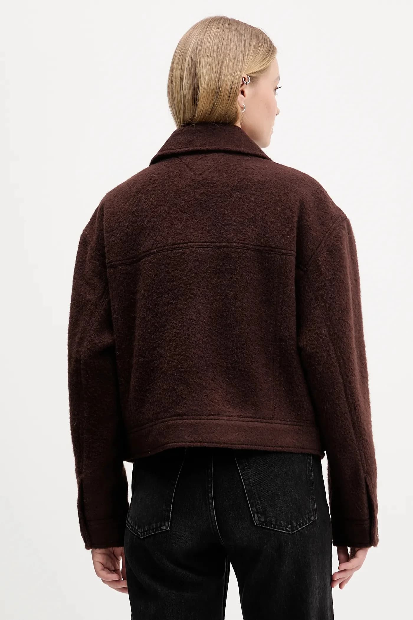 Куртка из смесовой шерсти - фото 3