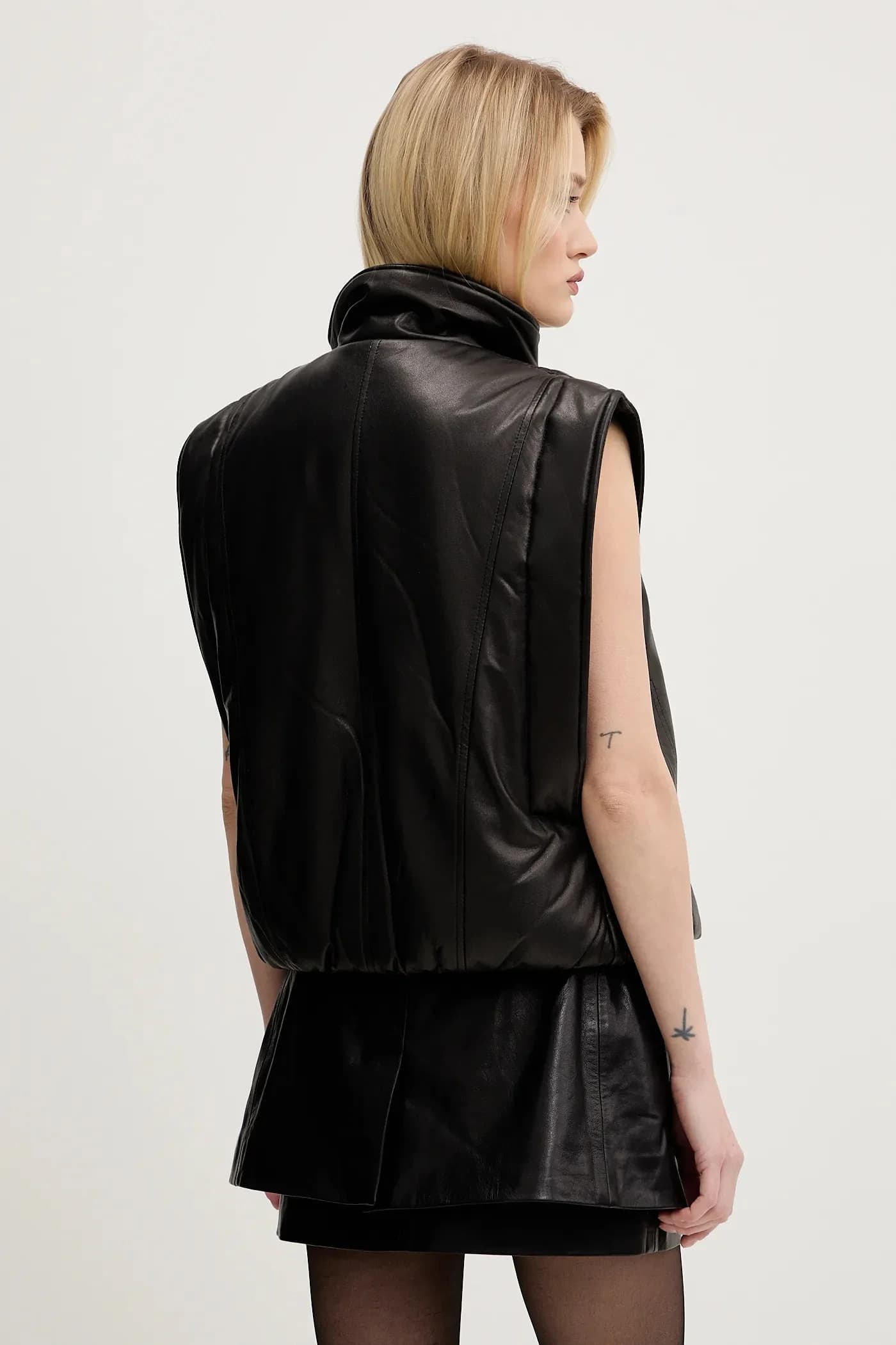 Кожаный жилет - фото 3