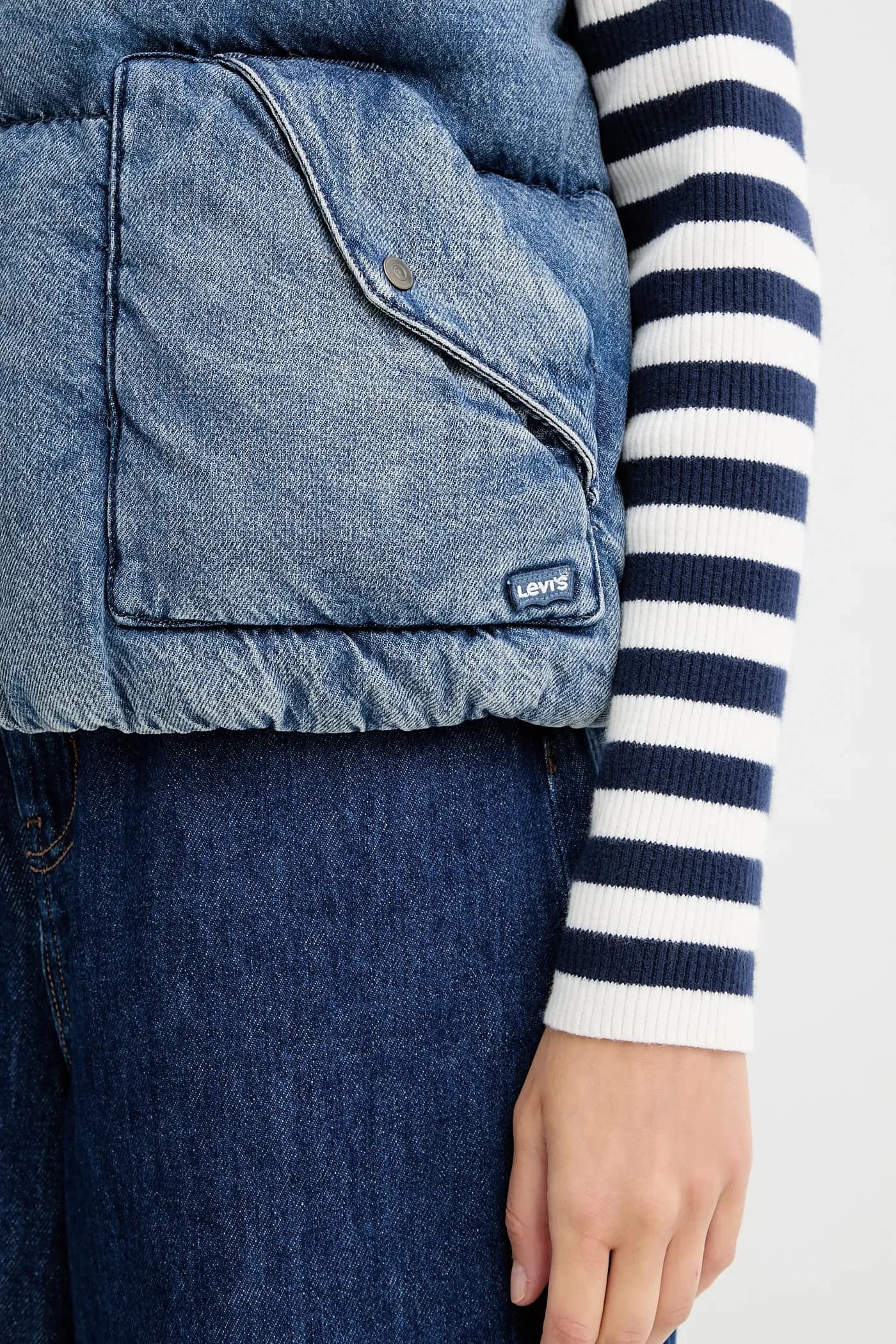 Пуховой жилет - фото 4