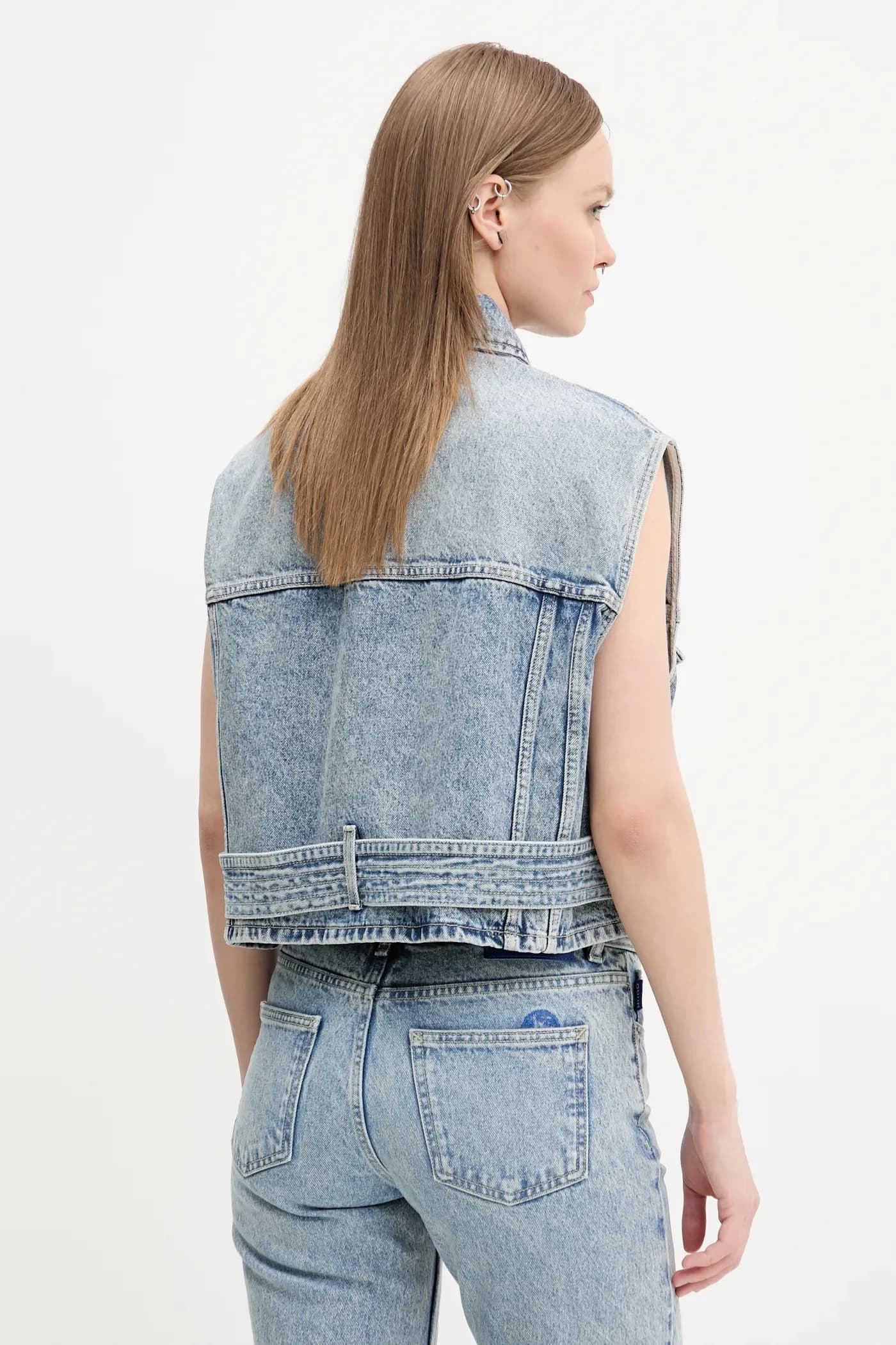 Джинсовая майка - фото 3