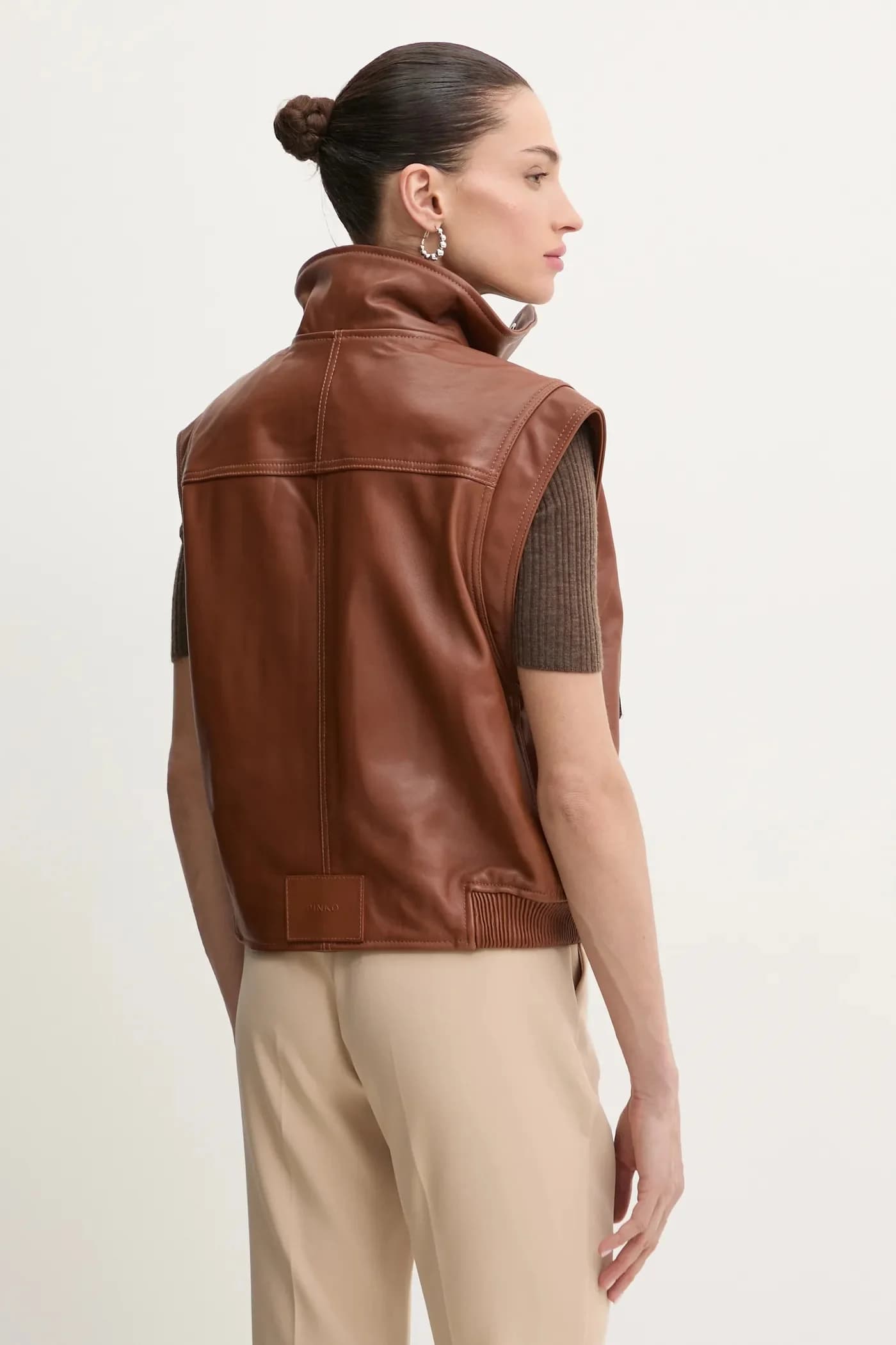 Кожаный жилет - фото 3