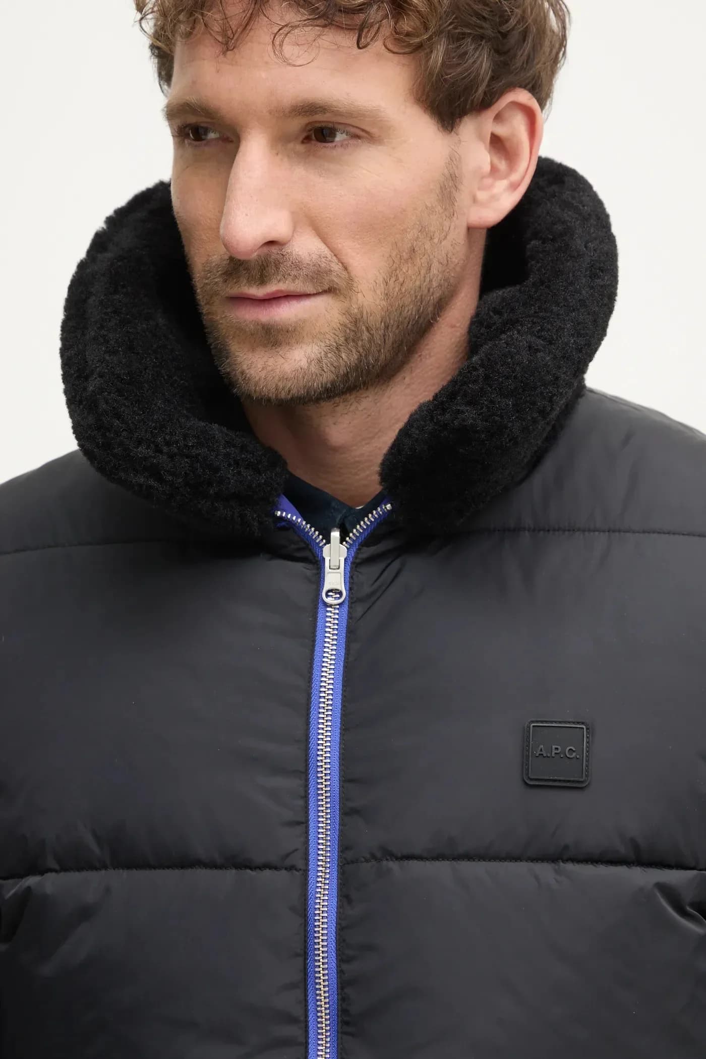 Двусторонний плюшевый жилет дудун - фото 11