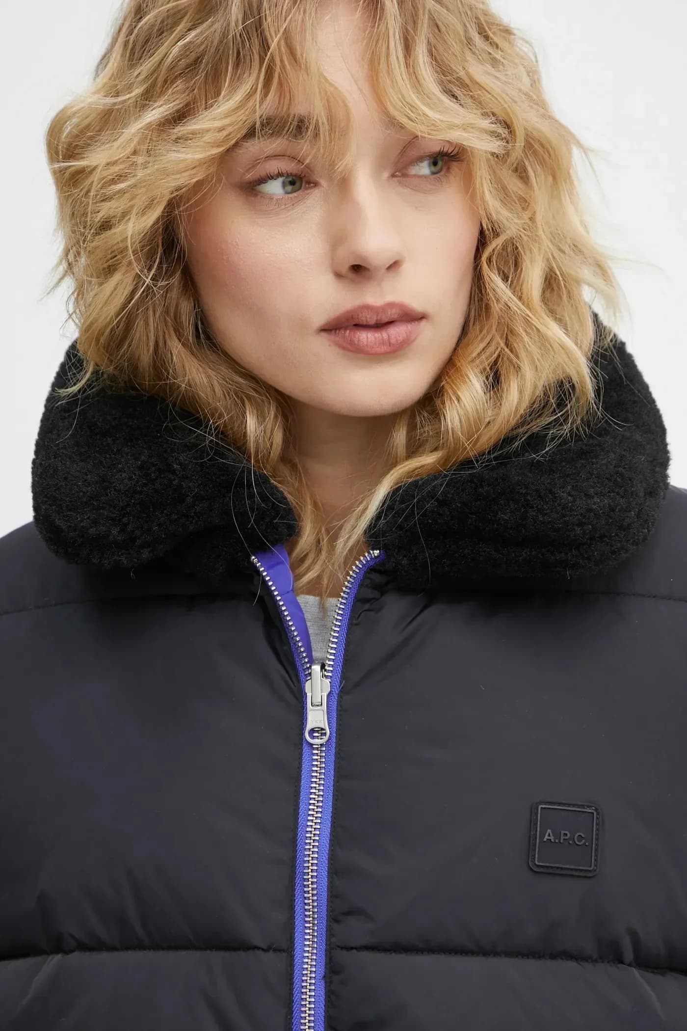 Двусторонний плюшевый жилет дудун - фото 12