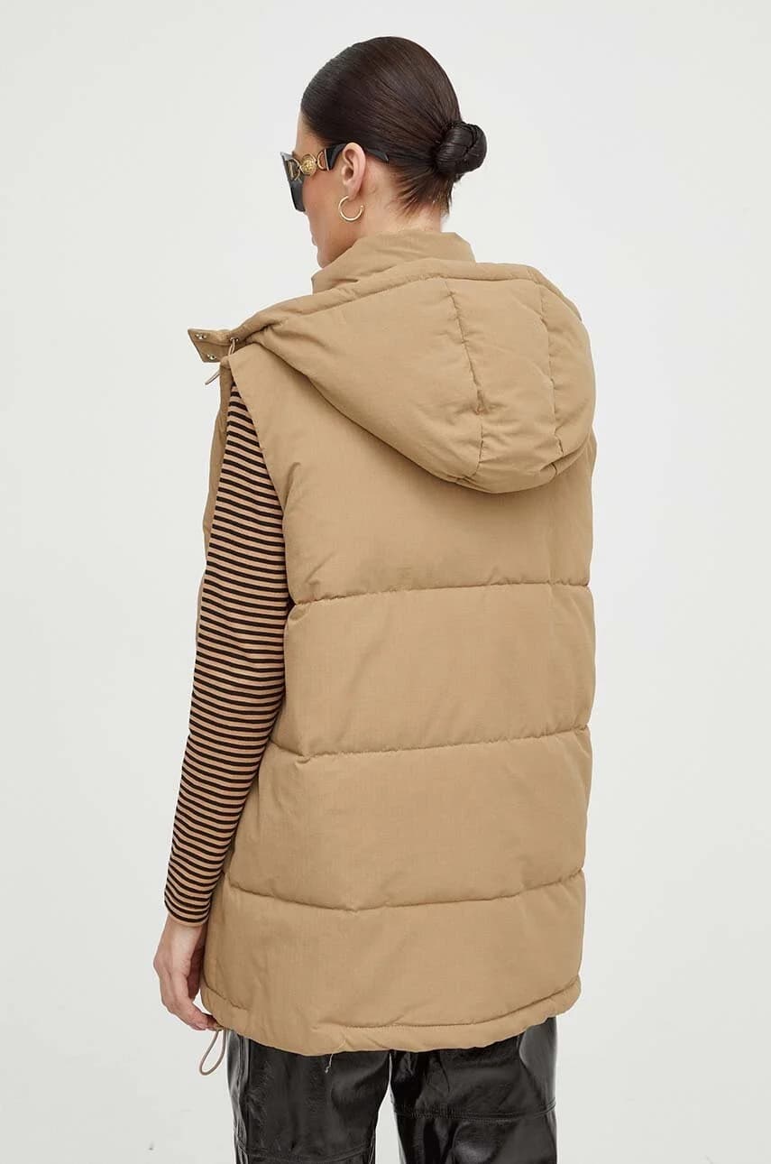 куртка без рукавов с эффектом резюме - фото 3