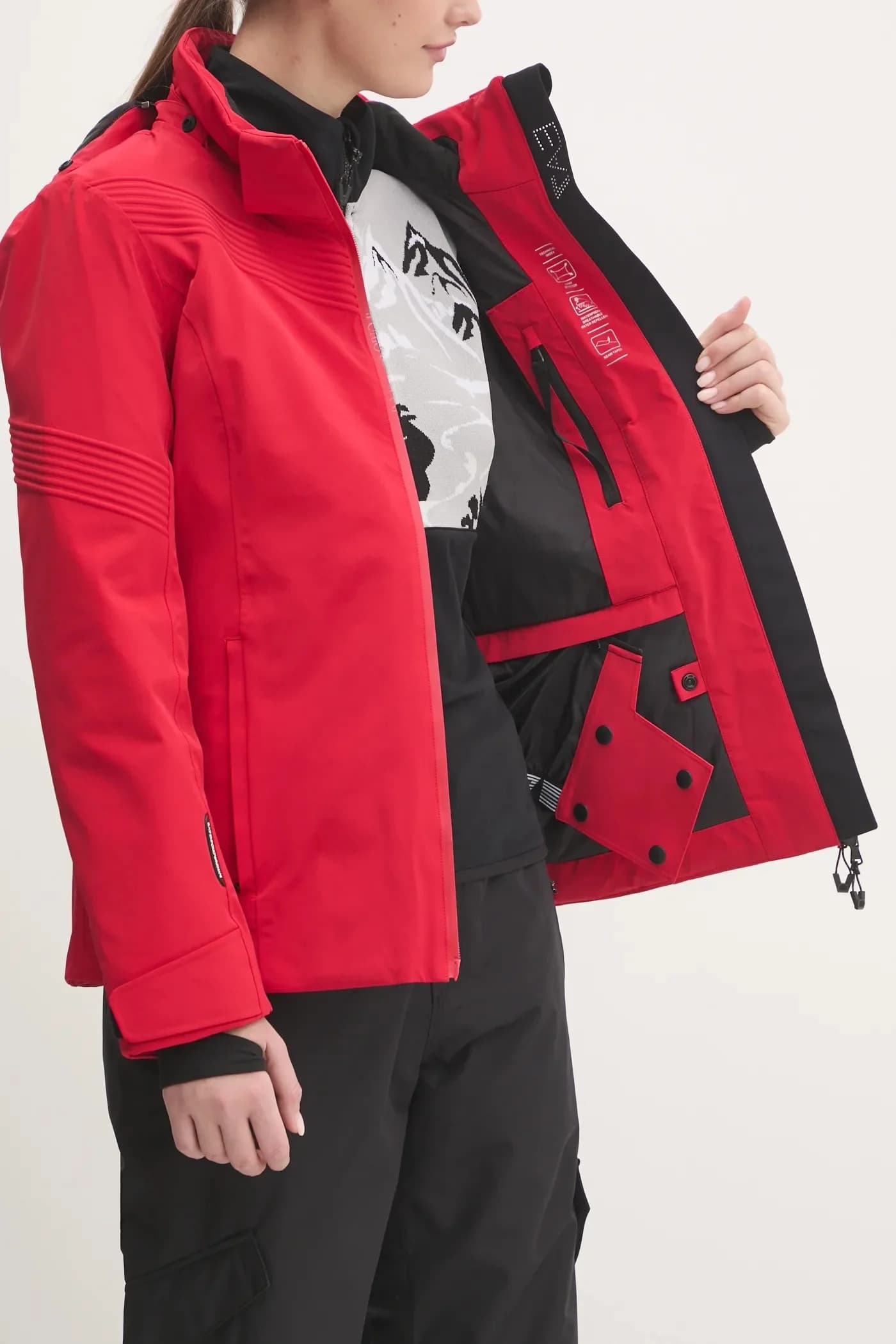 лыжная куртка Cortina с тиснением Toray - фото 7