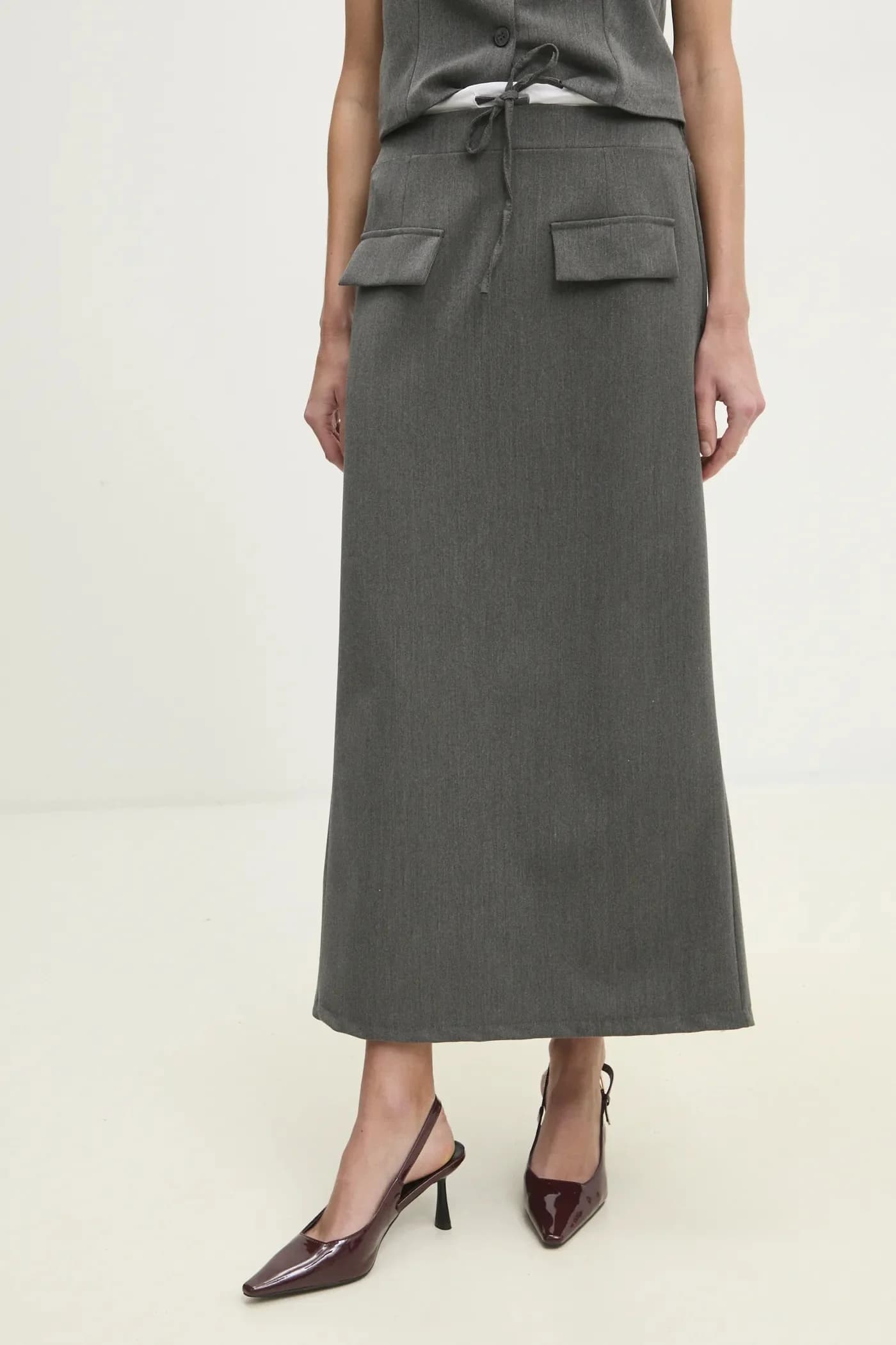 Жилет и юбка - фото 4