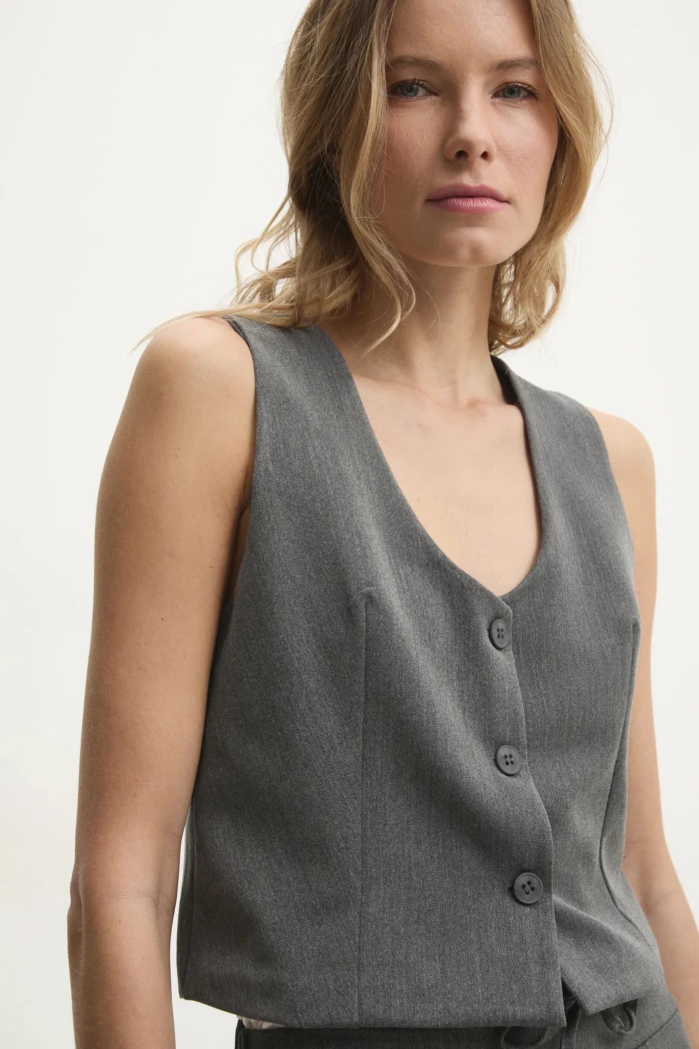 Жилет и юбка - фото 5