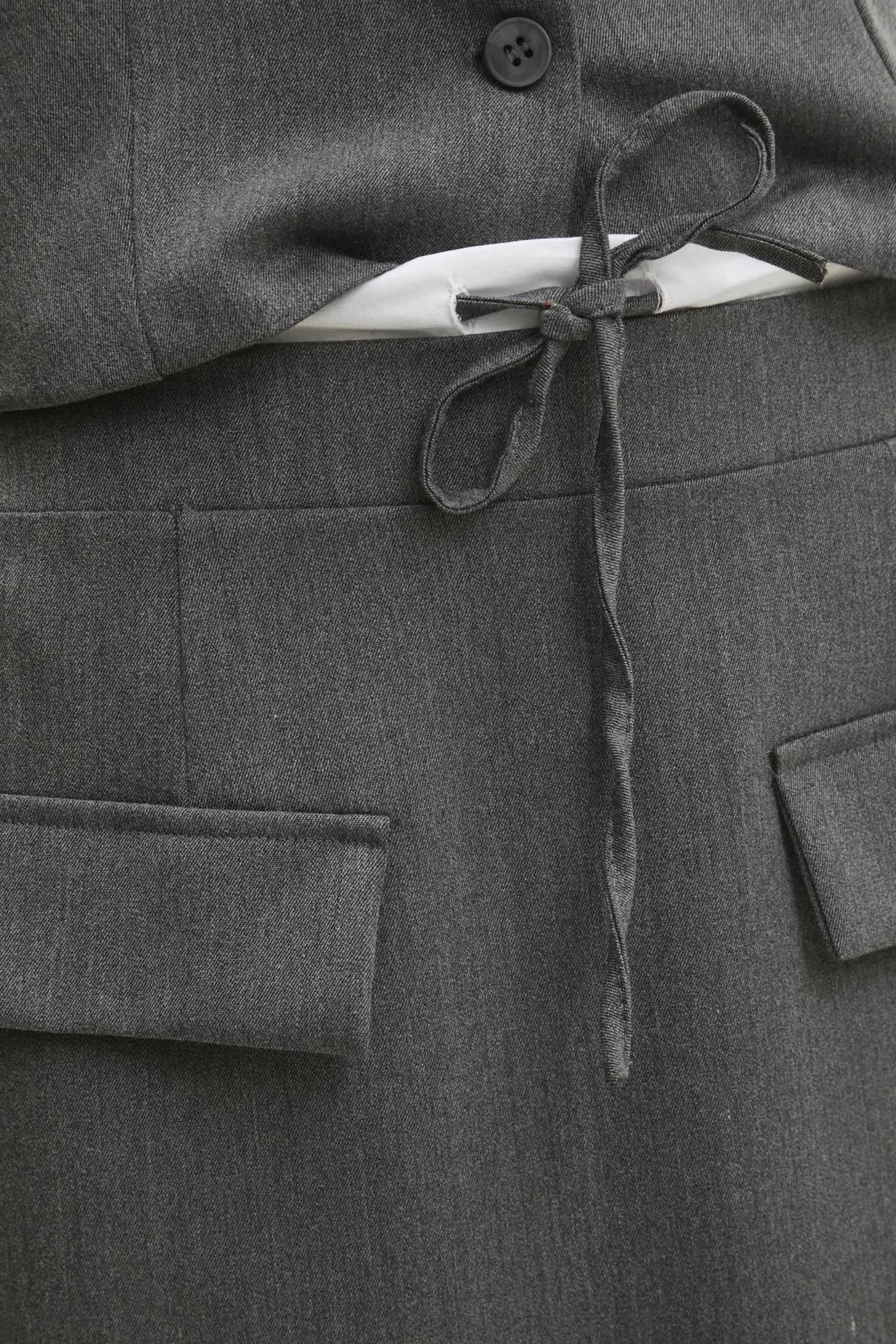 Жилет и юбка - фото 7