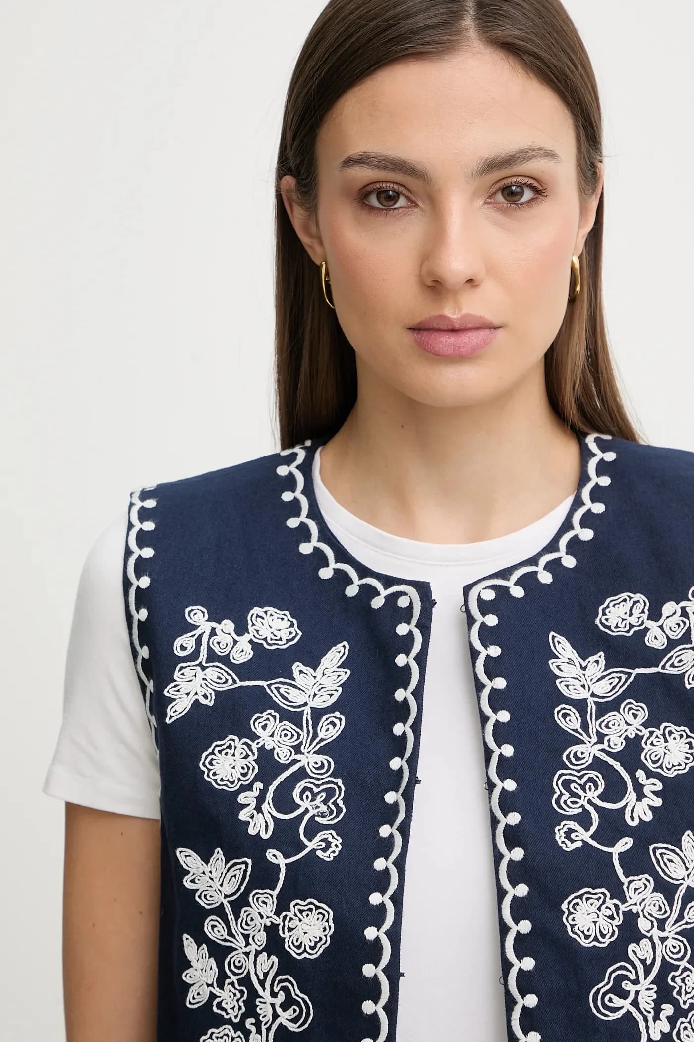 Хлопковый жилет - фото 4