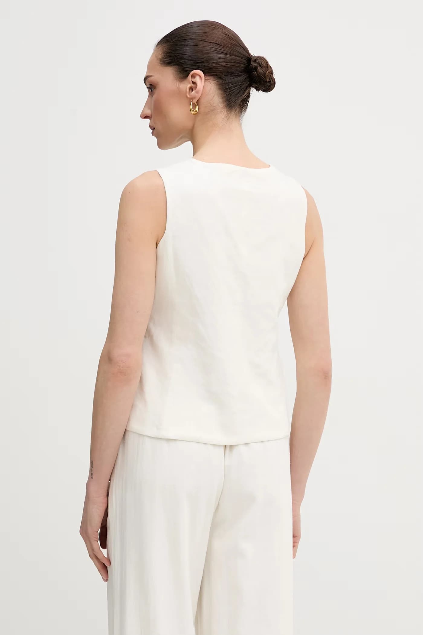 Жилет с льном - фото 3