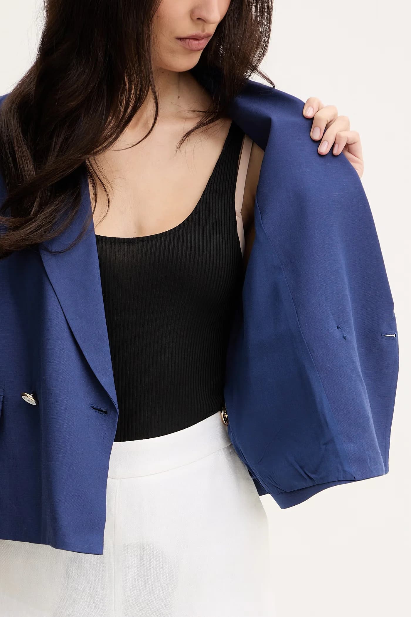 Жилет с льном - фото 6