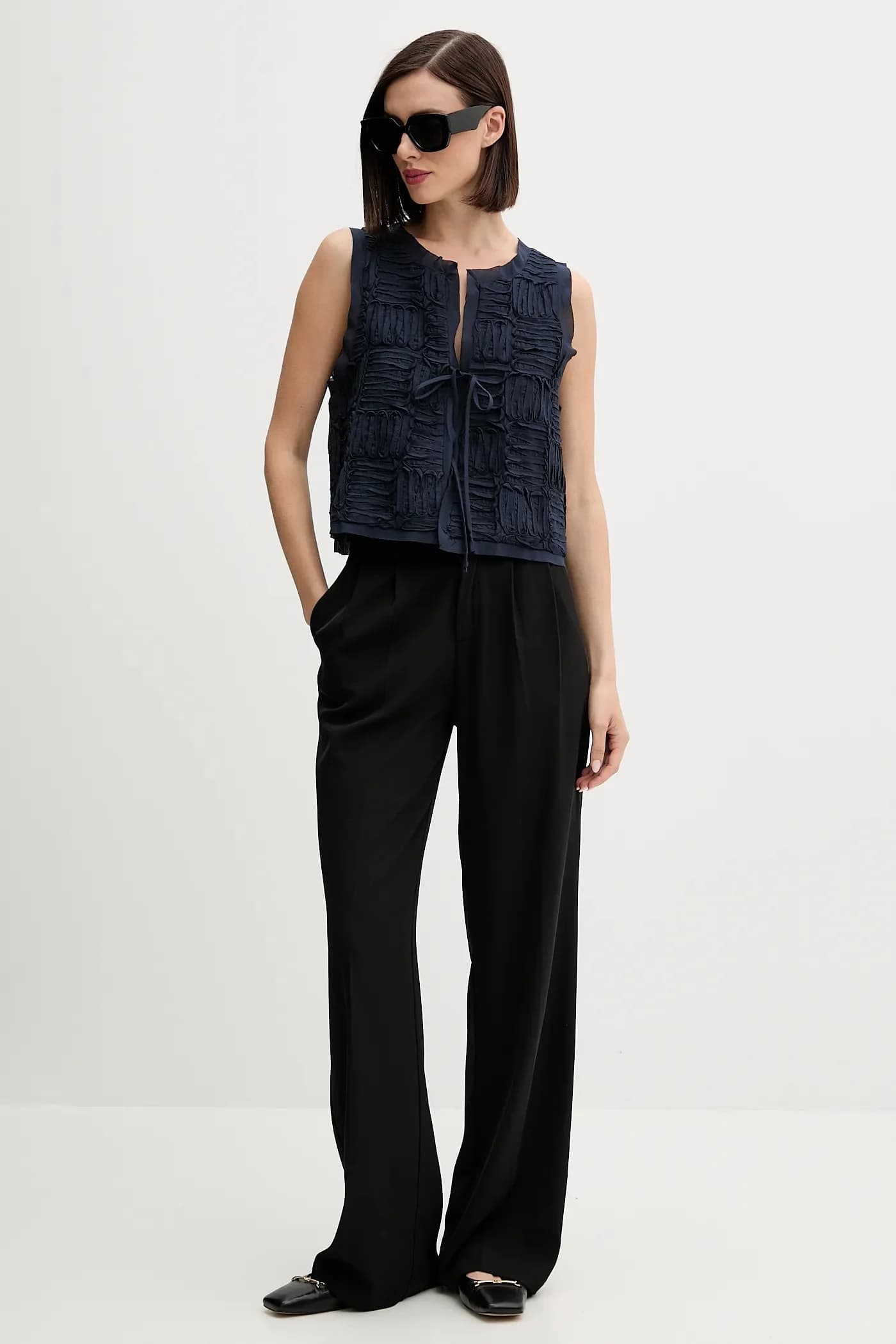 Хлопковый жилет - фото 2