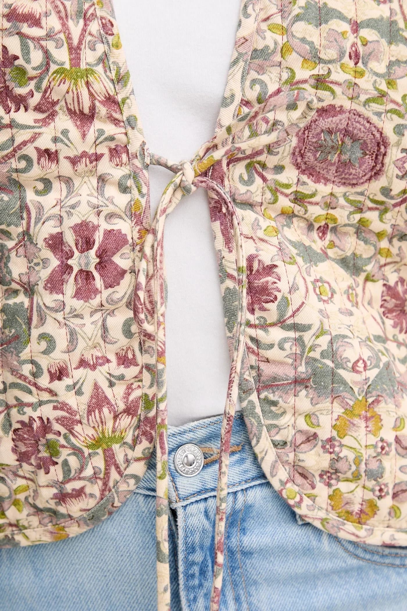 Хлопковый жилет - фото 5