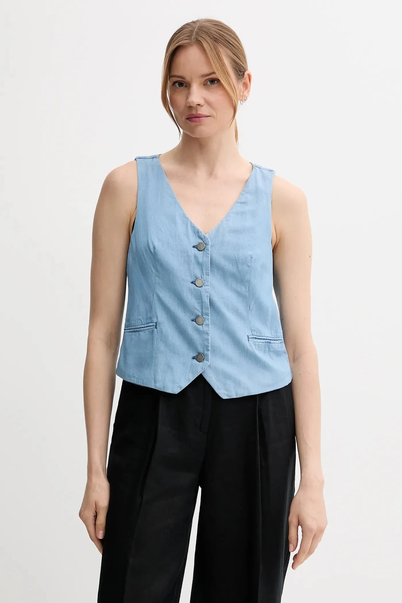 Хлопковый жилет