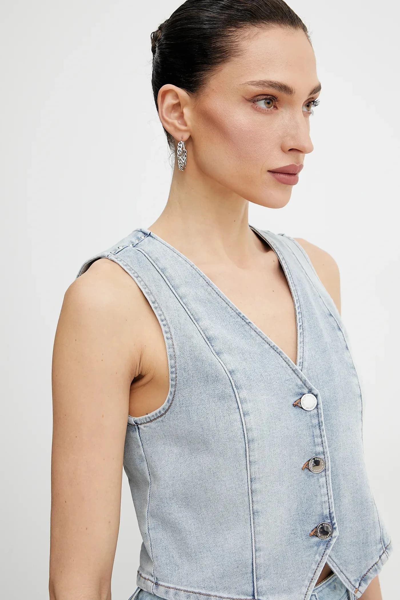 джинсовый жилет CFLA - фото 5