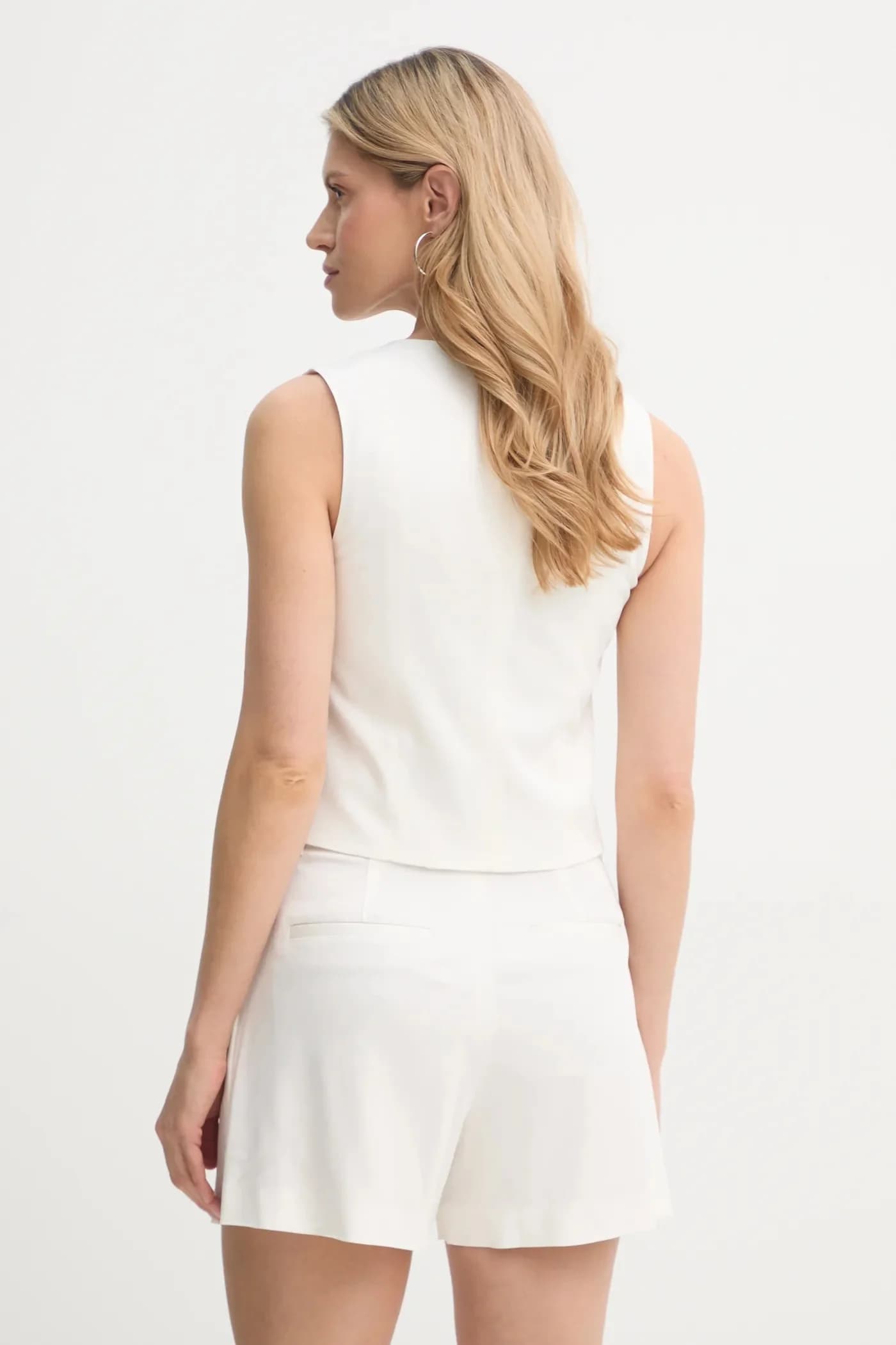 Жилет из смесовой шерсти - фото 3