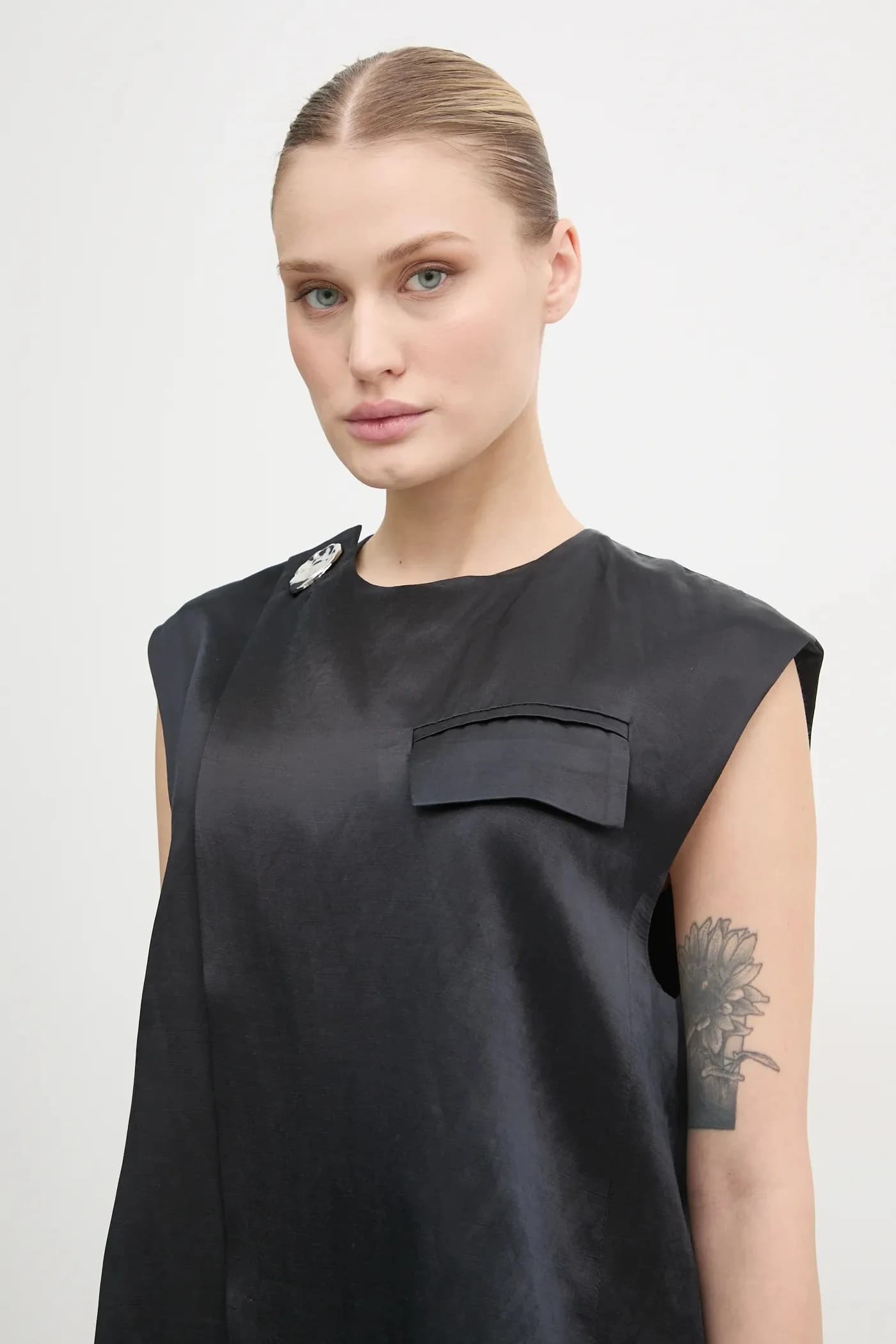 жилет Marlin из смесового льна - фото 4