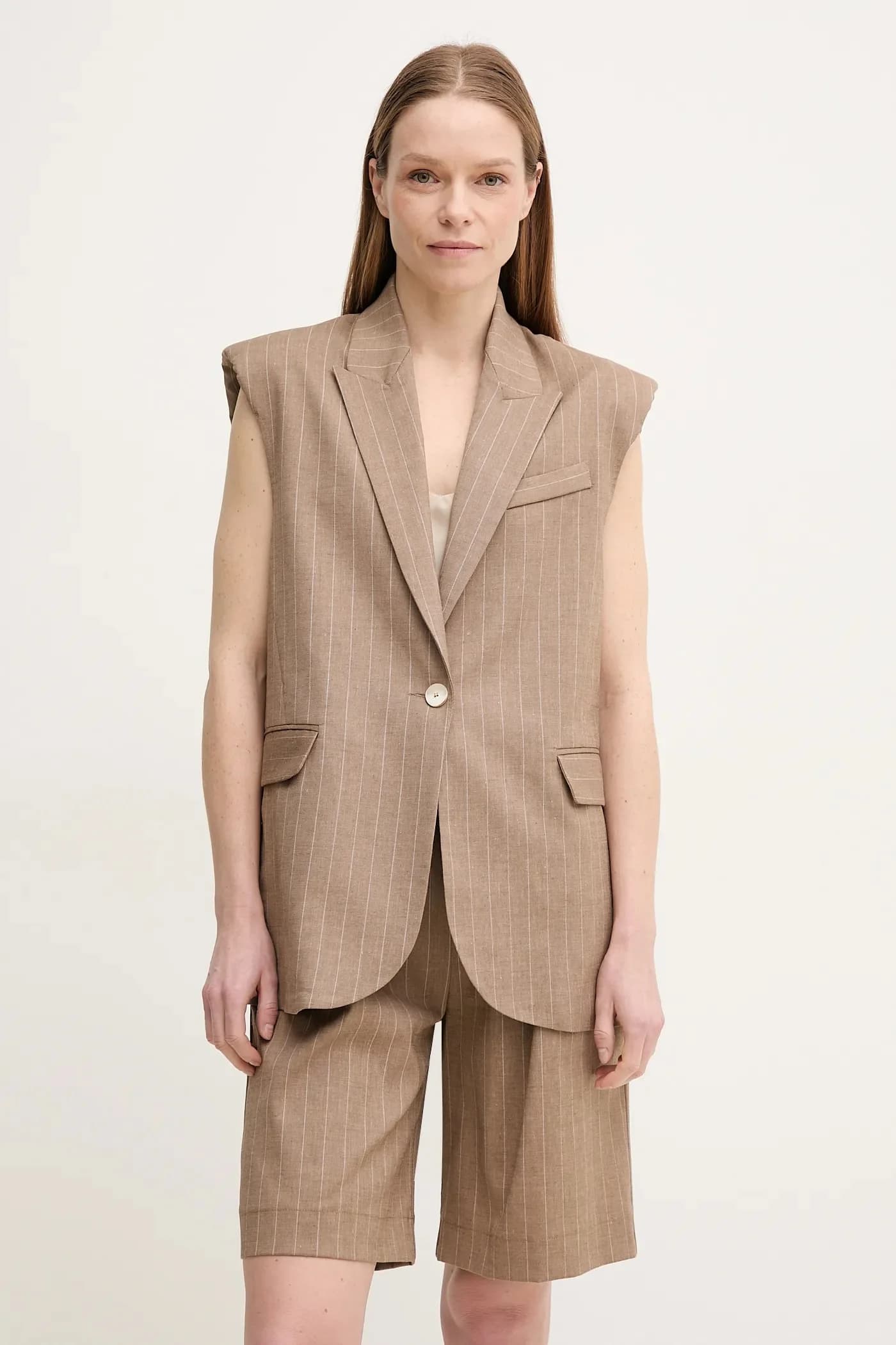 ВАЛМИЙ жилет из смесового льна