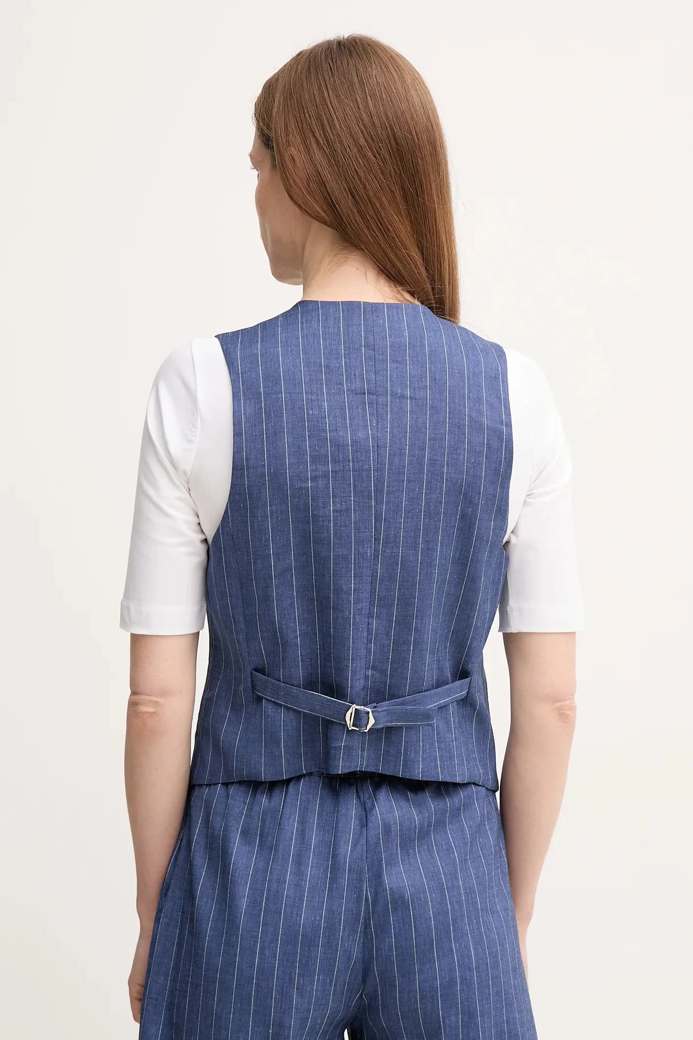 GWEN жилет из смесового льна - фото 3